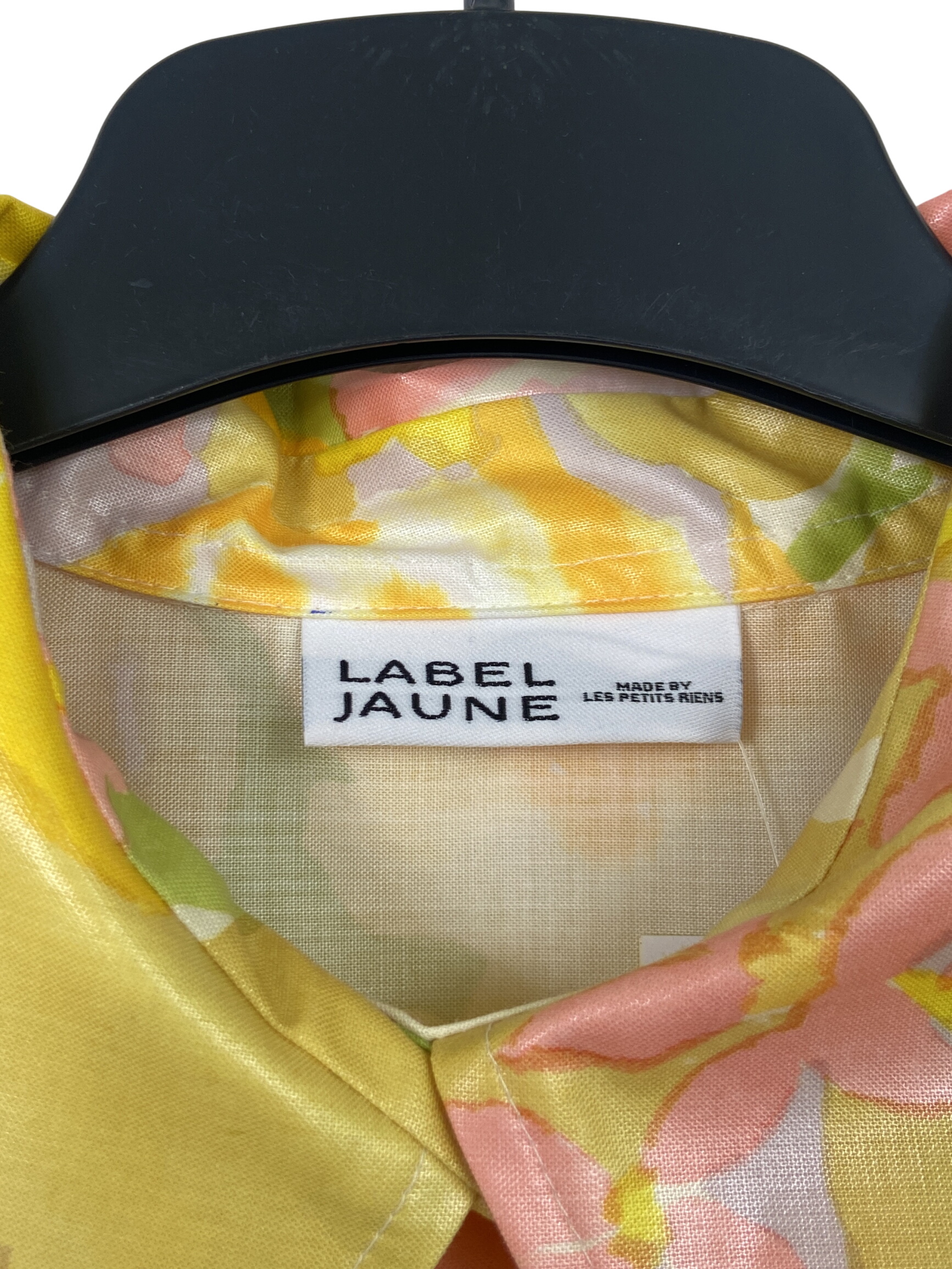 Chemise à fleurs Label jaune 🌼🌸 - Photo 1