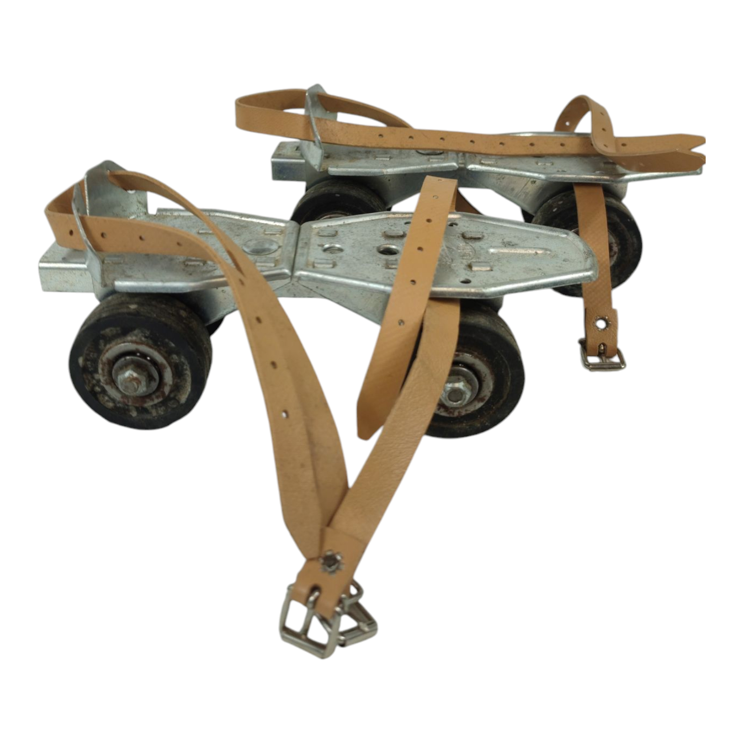 Ancienne paire de patins à roulettes 