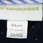 Chemise bleue foncée à pois - Garçon - Vertbaudet- Taille 3ans - Photo 2