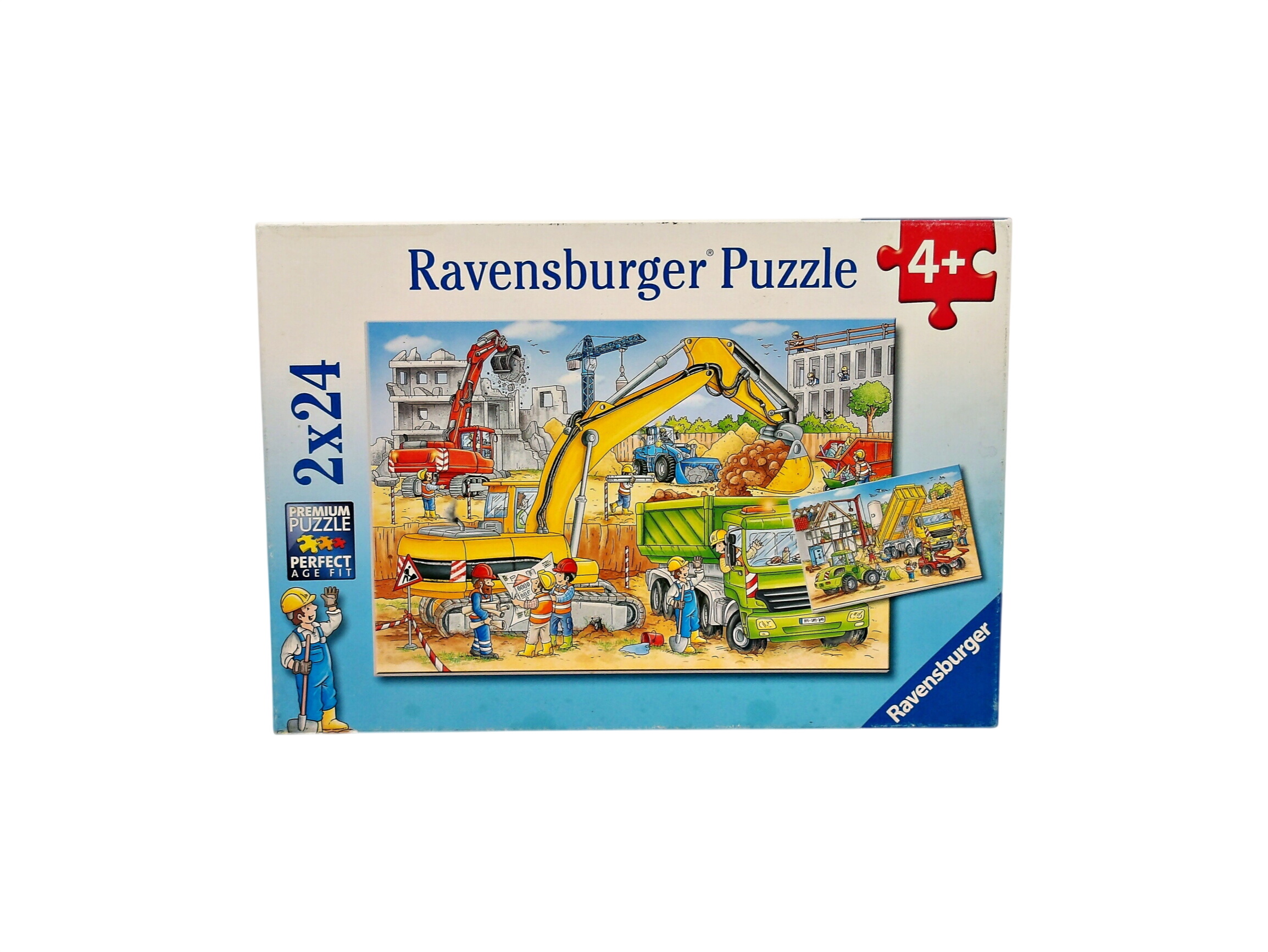 Puzzle - Chantier - 2x24 pièces Comme neuf -  reconditionné disponible sur Label Emmaüs