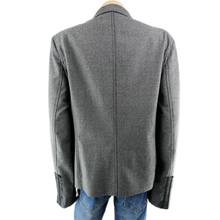 Voir photo 2 de Veste grise chinée - Femme- Weinberg- Taille 46 Veste grise chinée - Femme- Weinberg- Taille 46 Très bon état - Vue 2 -