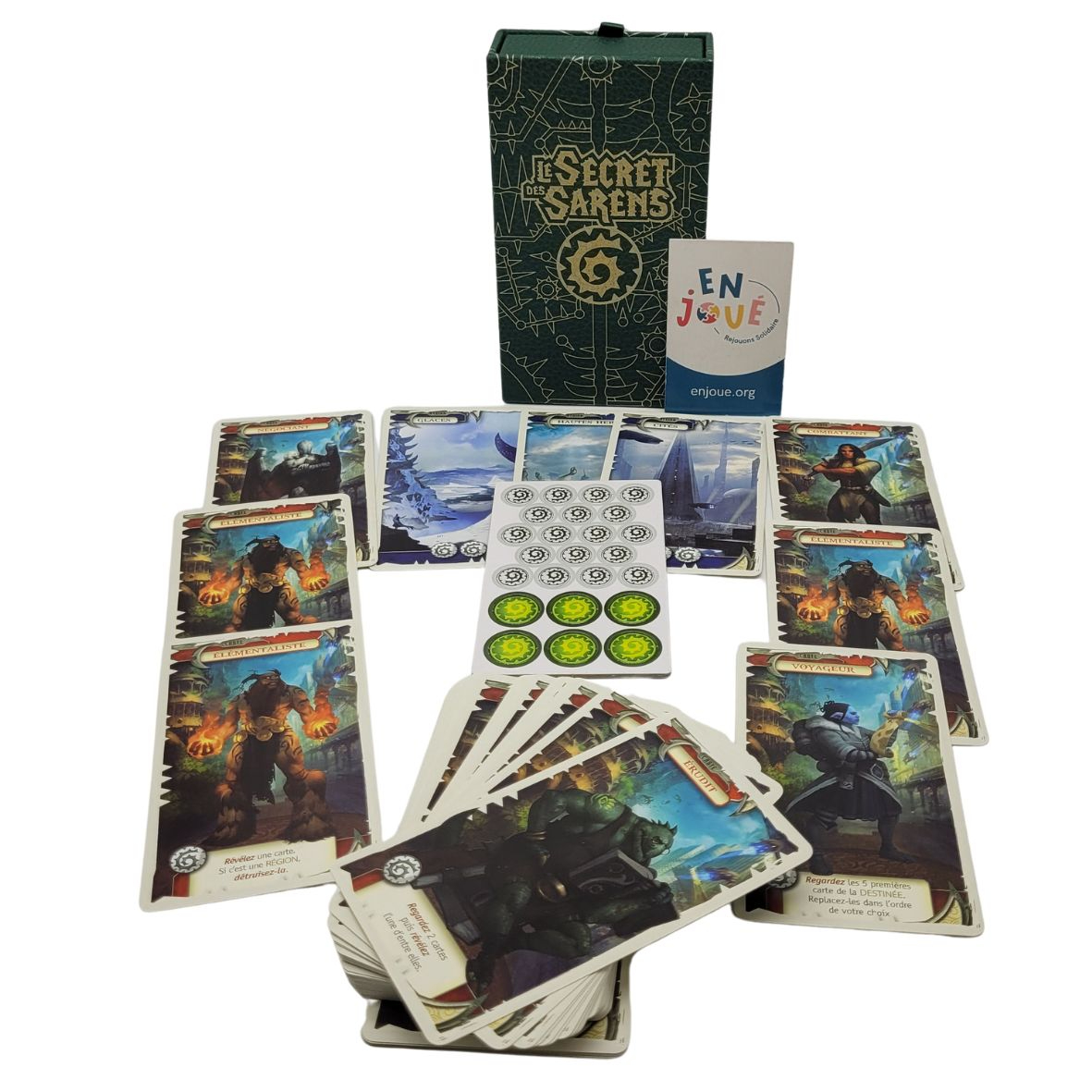 Voir photo 2 de Jeu de société - Le Secret des Sarens - Elemon Games - À partir de 10 ans. Jeu de société - Le Secret des Sarens - Elemon Games - À partir de 10 ans. Très bon état - Vue 2 -
