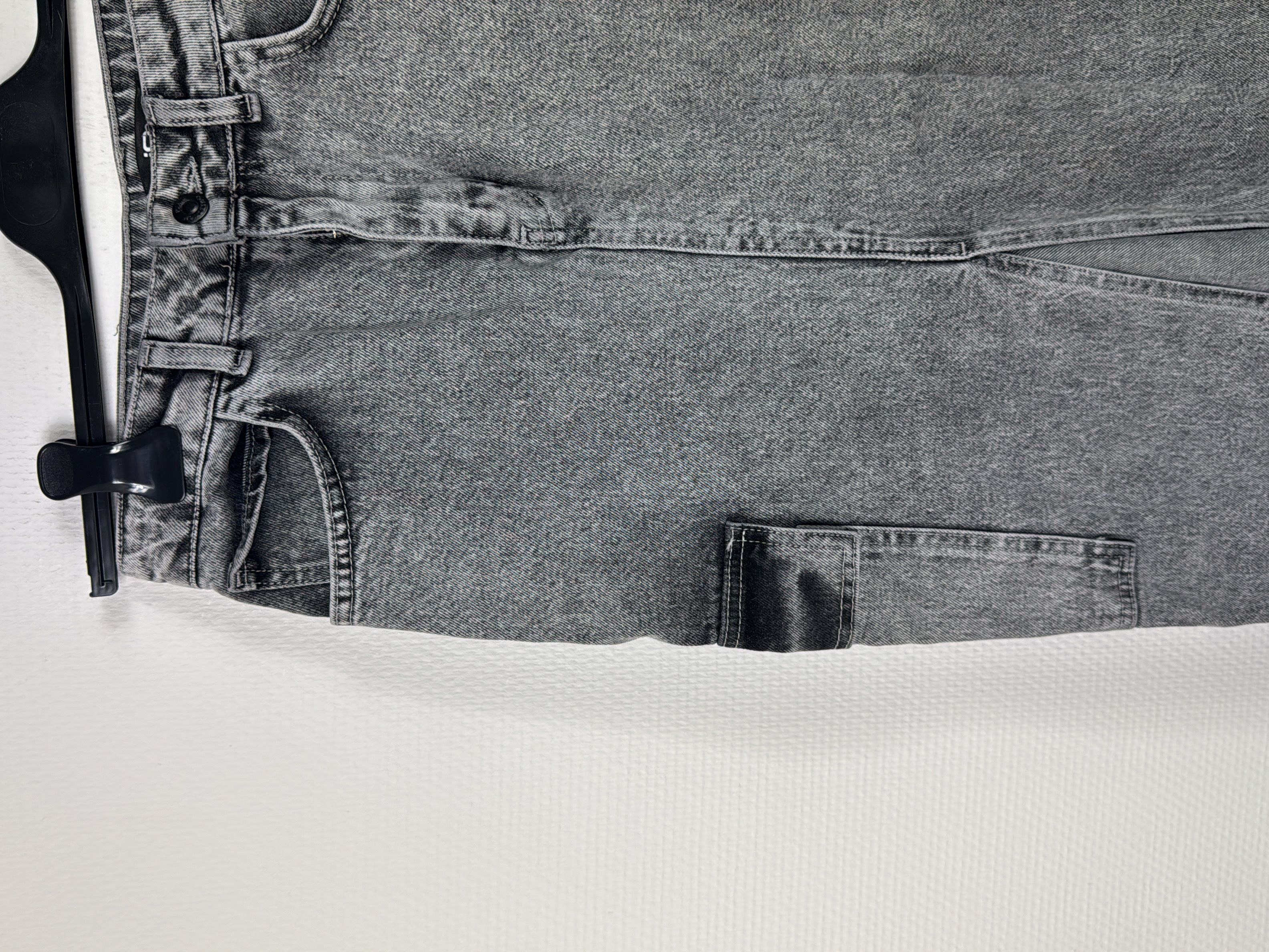Jupe en jean grise cargo 18 denim 👖 - Photo 2