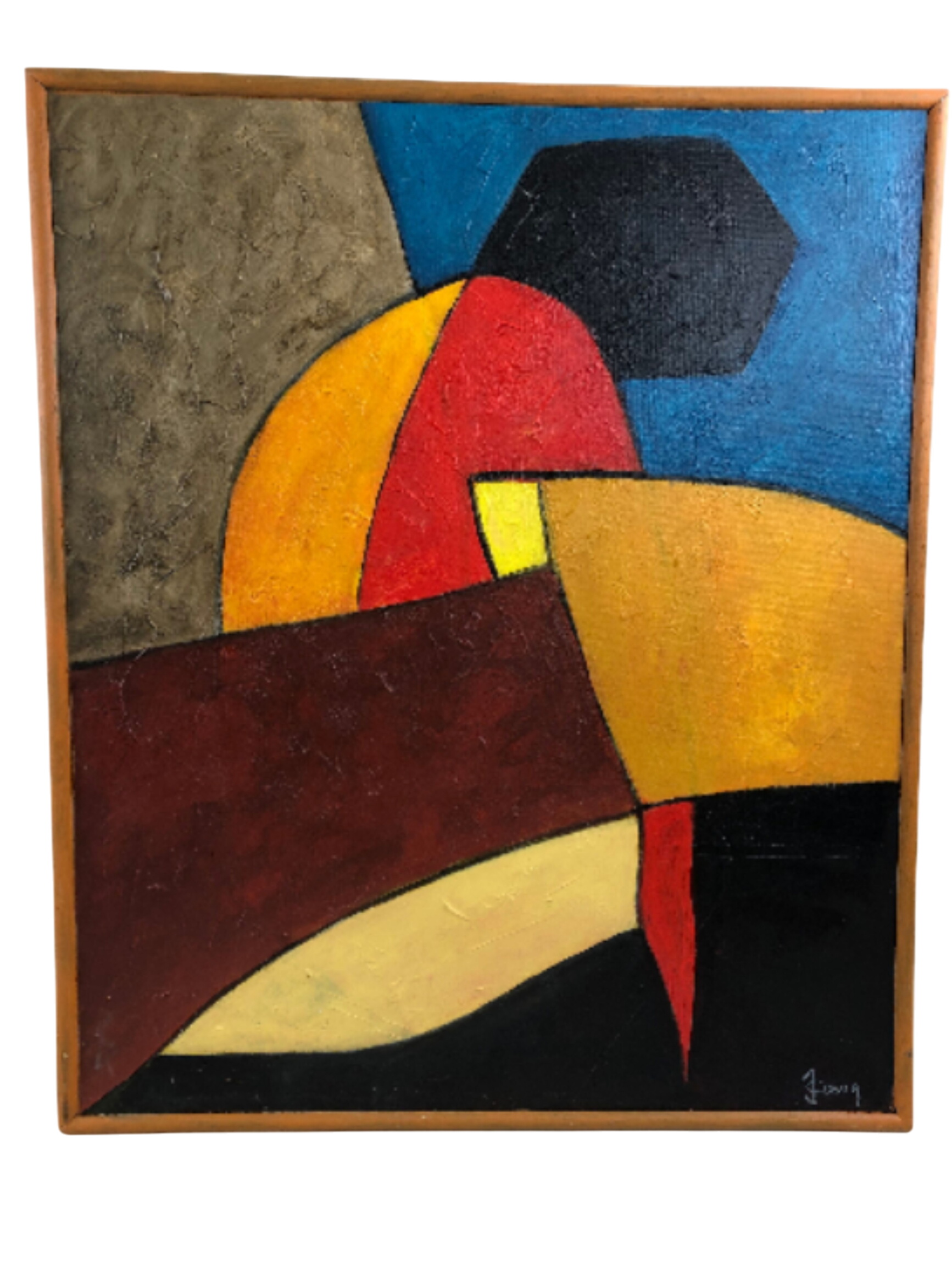 Tableau de Jacques Coeur, peintre contemporain, 