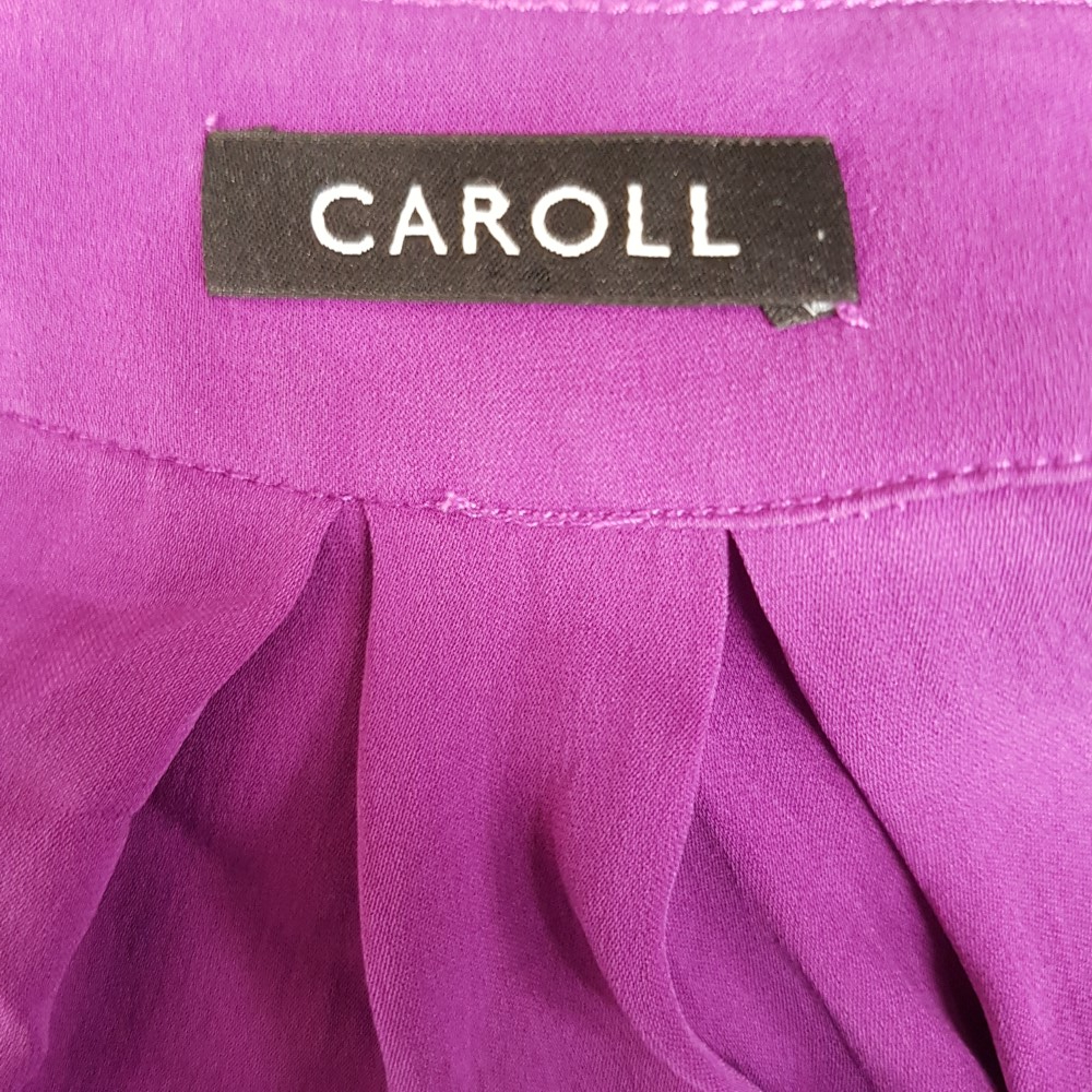 Blouse violette - CAROLL - Taille 44 - Photo 9