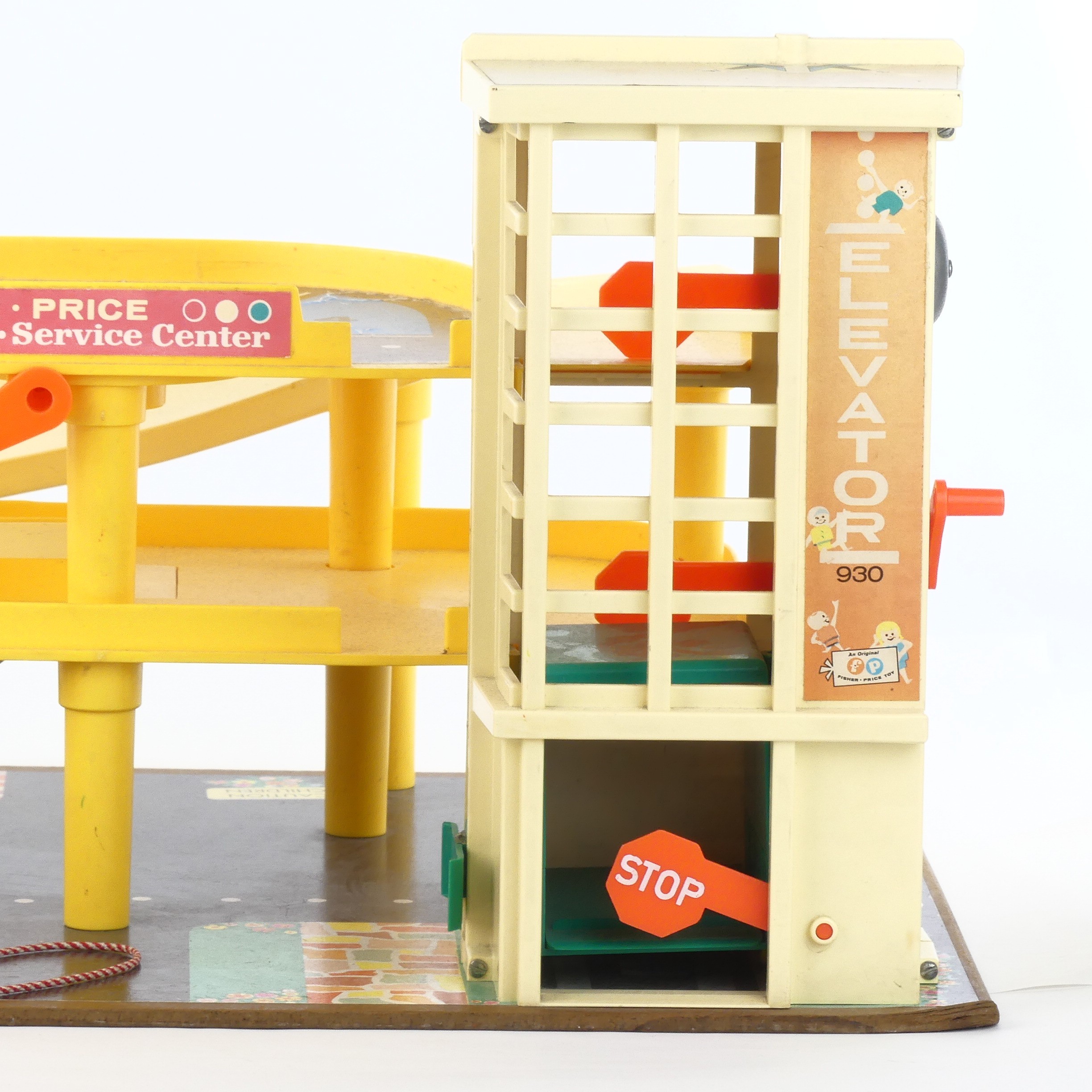 Ancien garage Fisher-Price Toys État correct - Vue 8 - 