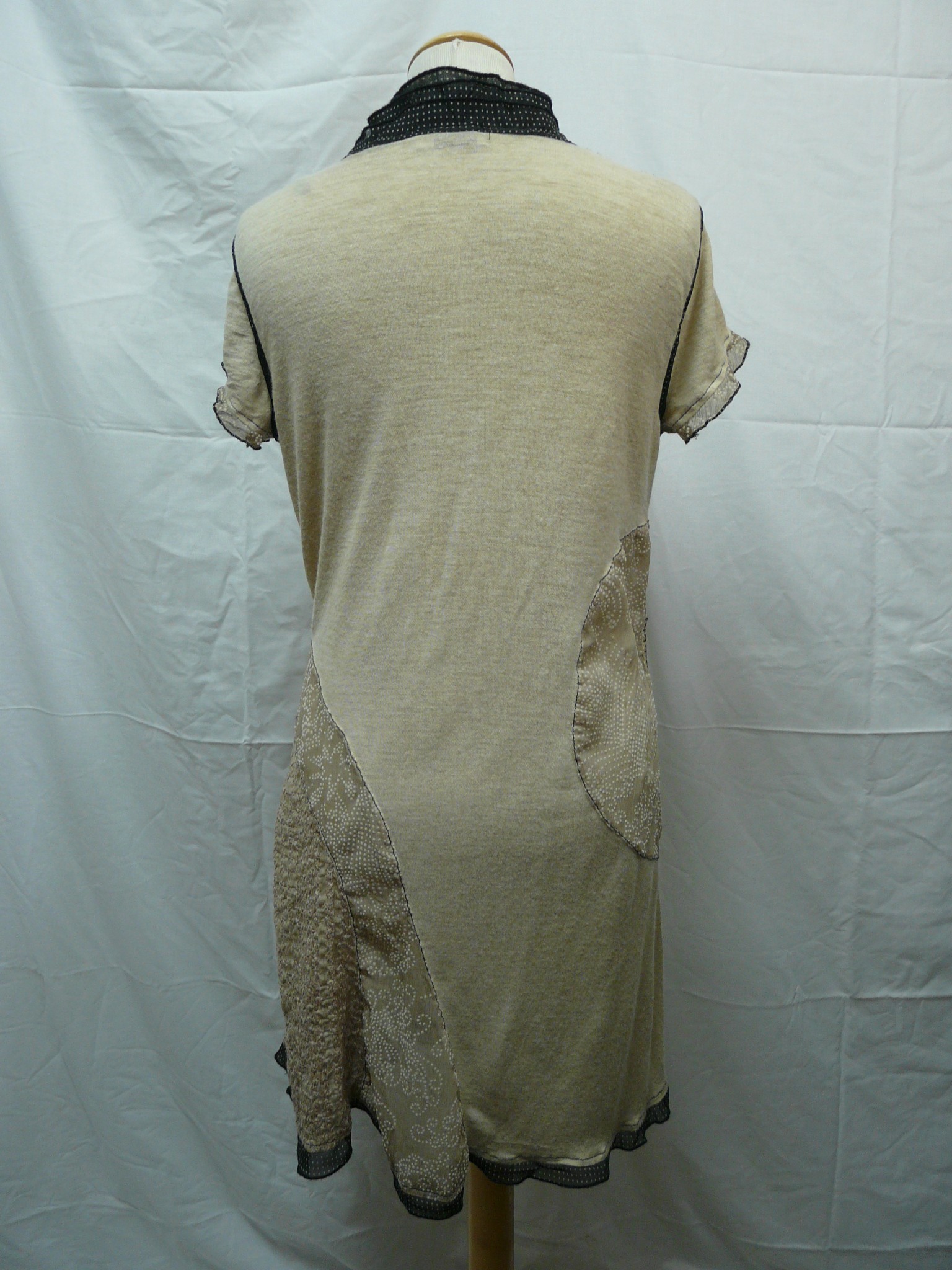 Voir photo 2 de RF400 - Robe en laine mélangée - Elisa Cavaletti Club - Taille 2XL RF400 - Robe en laine mélangée - Elisa Cavaletti Club - Taille 2XL Bon état - Vue 2 -