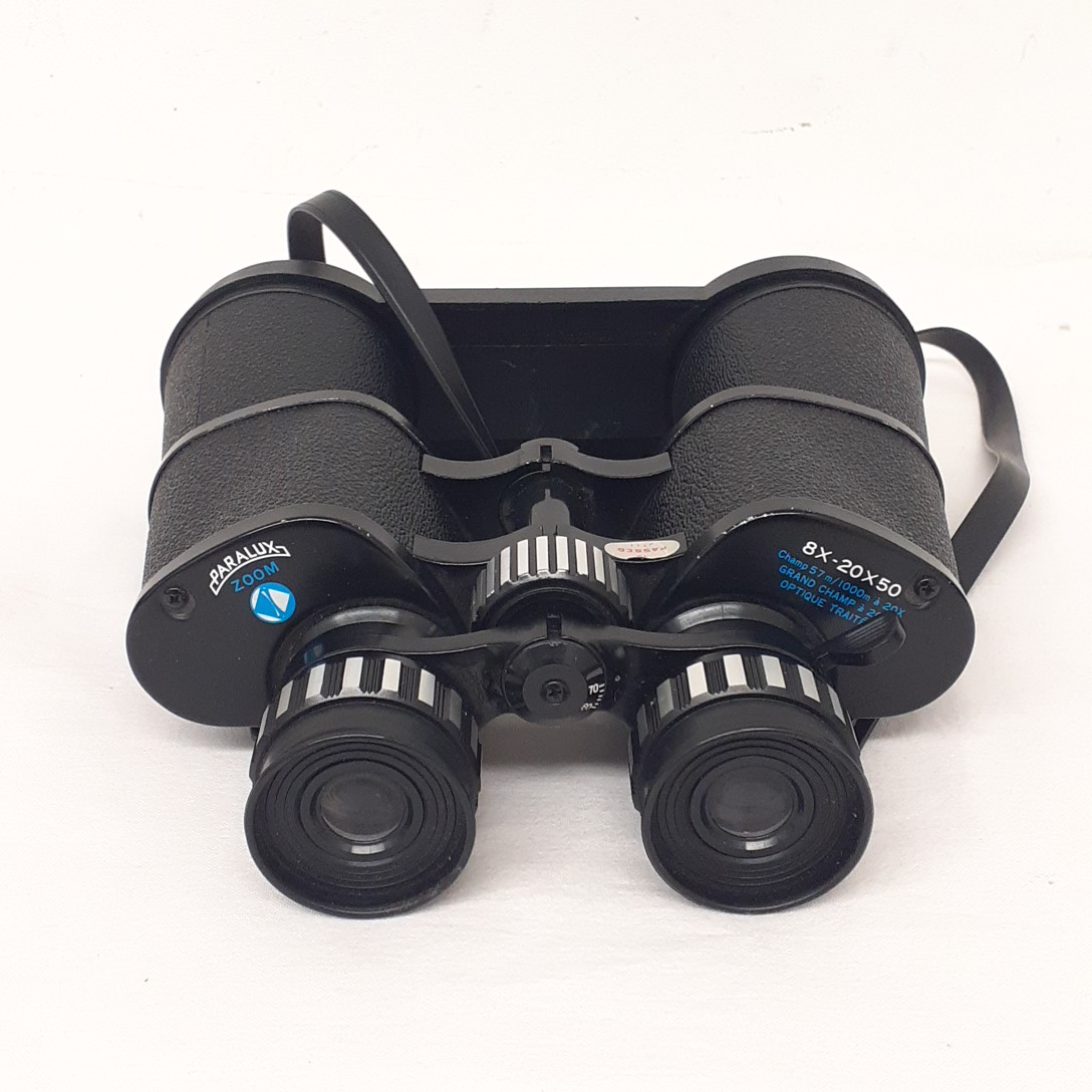 Paire de Jumelles Paralux zoom 8X-20X50 champ 57m/1000m à 20X made in Japan - Très bon état - Photo 2