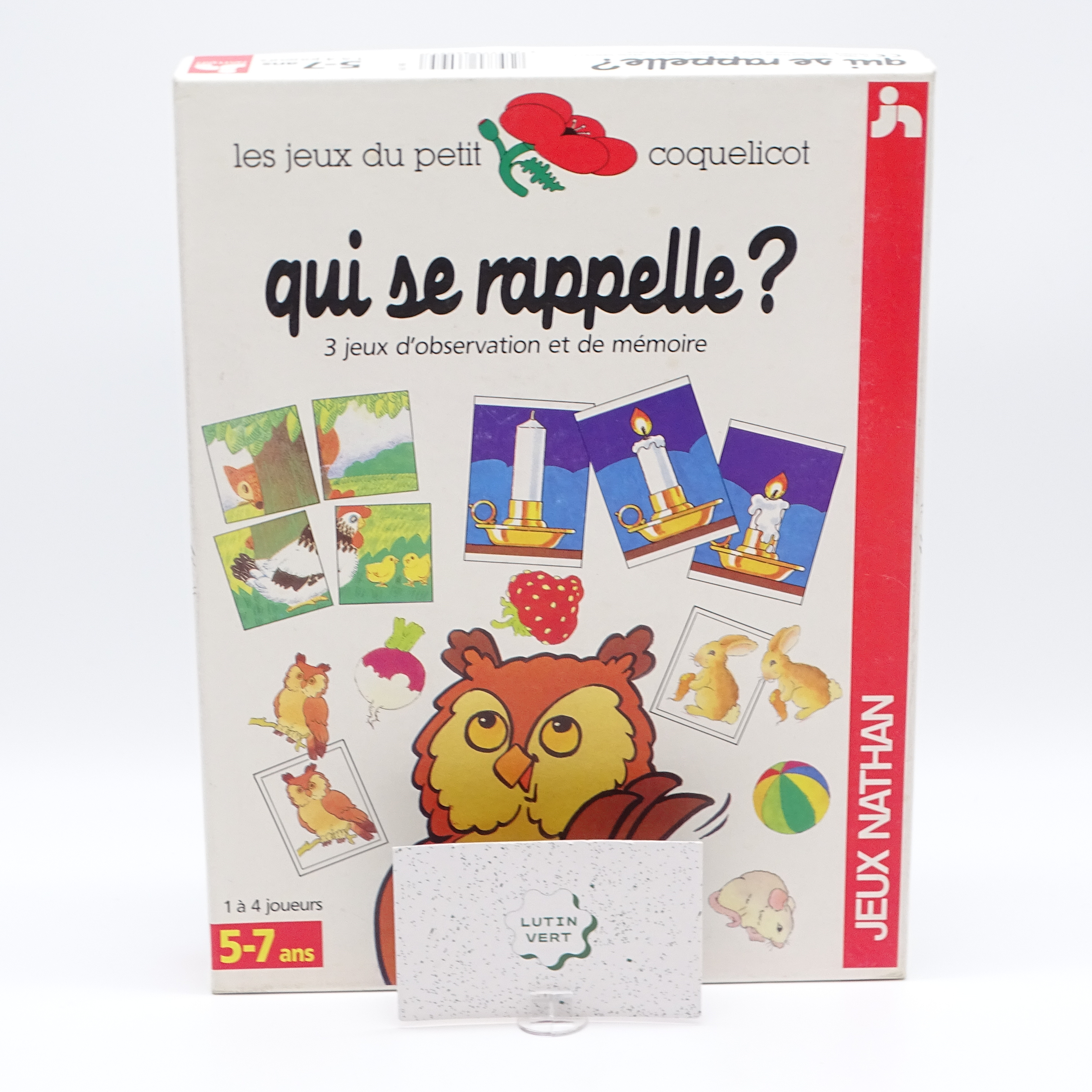 Acheter Qui se rappelle ? NATHAN - Dès 5 ans | Ref 14608 - 15,00 € Qui se rappelle ? NATHAN - Dès 5 ans | Ref 14608 - reconditionné disponible sur Label Emmaüs