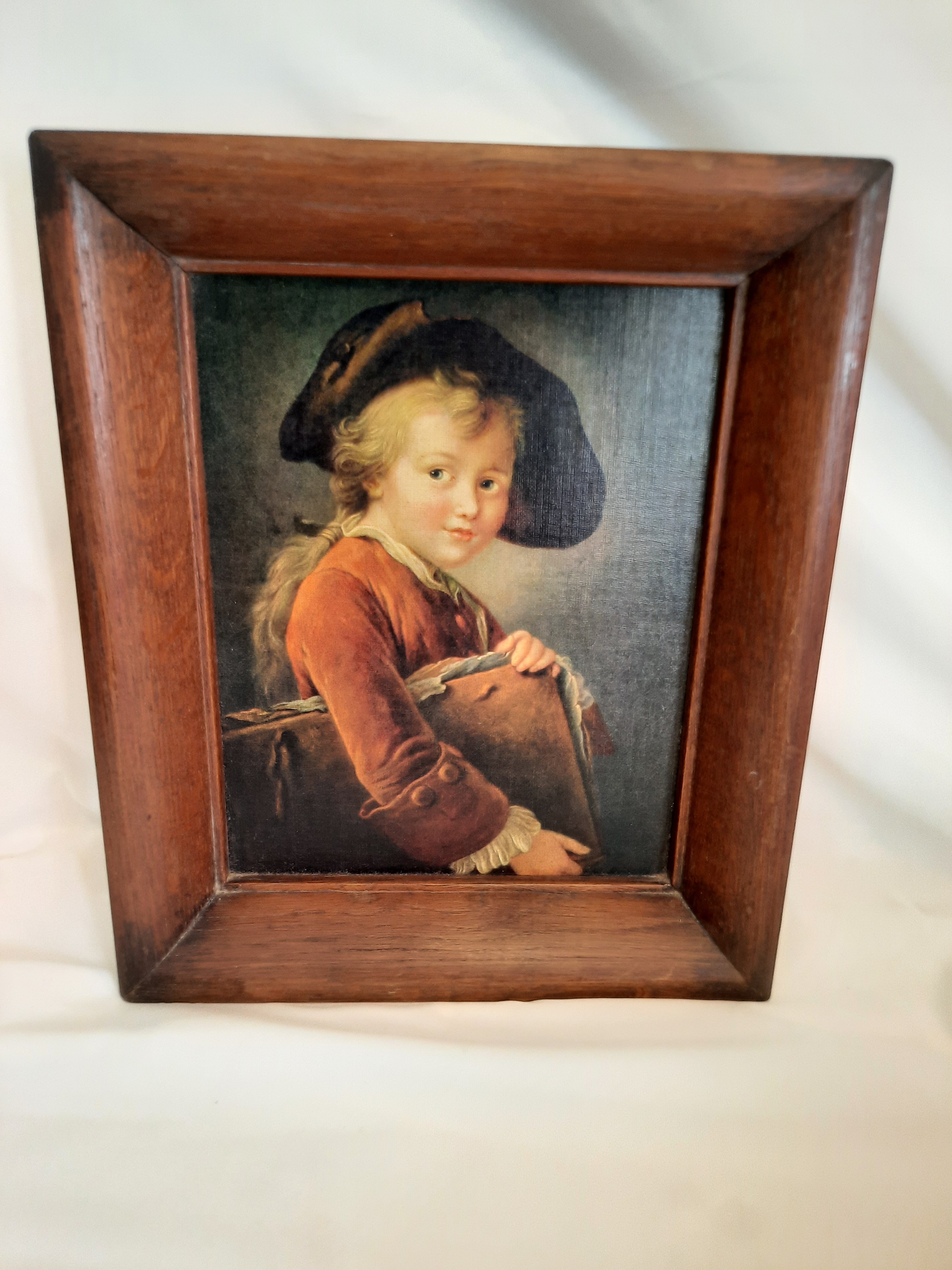Tableau de Fançois Hubert Drouais - Le jeune élève Bon état - Vue 2 - 