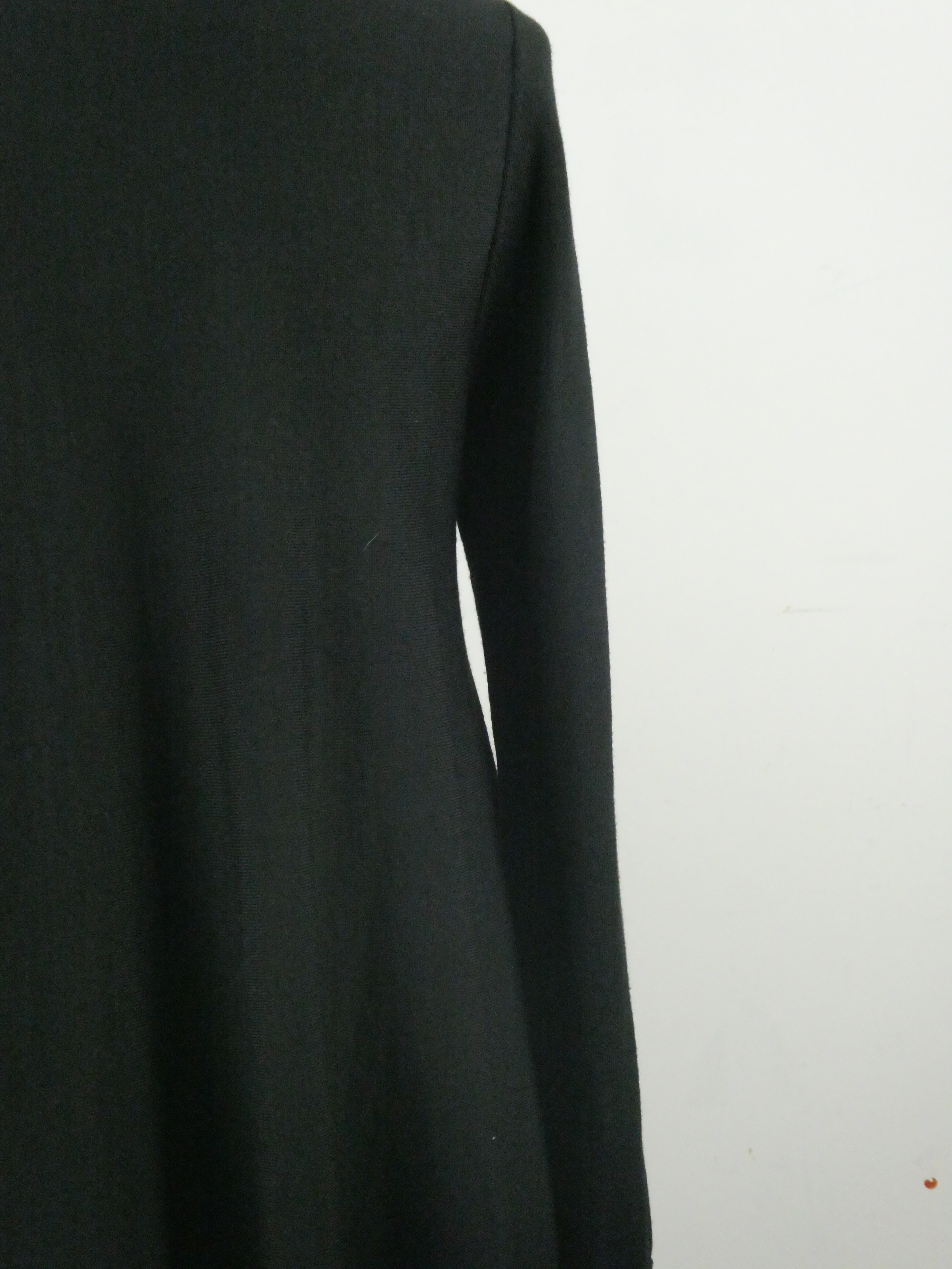 COS robe blouson manches longues encolure rond en laine - Taille S - Photo 9