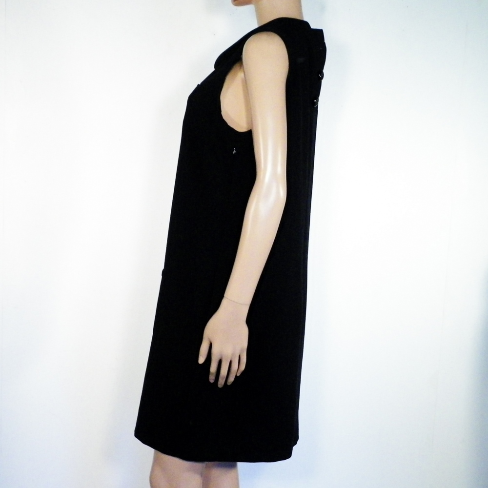 Robe Noire CAROLL Taille Estimée M. Bon état - Vue 2 - 