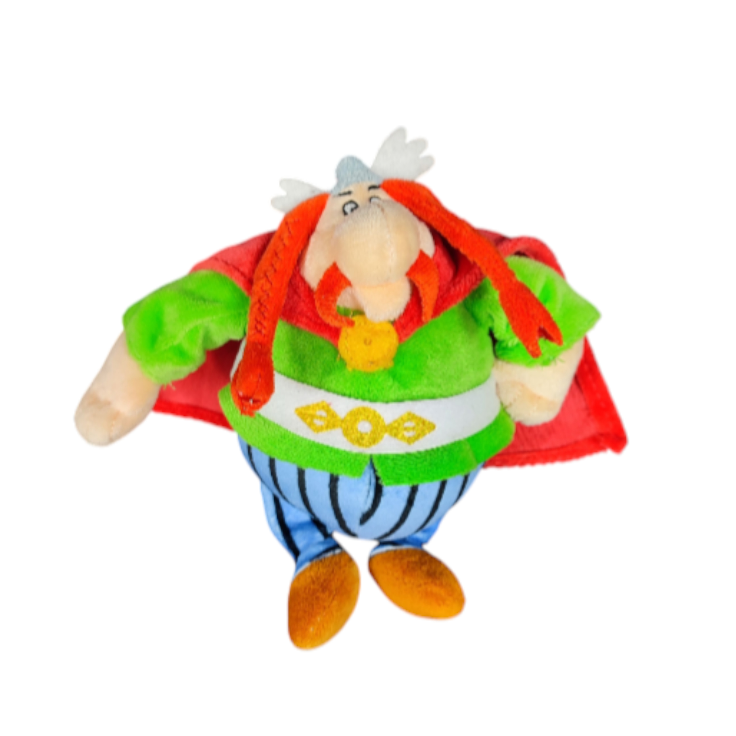 Voir photo 4 de Lot de 4 peluches ASTERIX : Panoramix, Abraracourcix, Idéfix, Astérix Lot de 4 peluches ASTERIX : Panoramix, Abraracourcix, Idéfix, Astérix Bon état - Vue 4 -