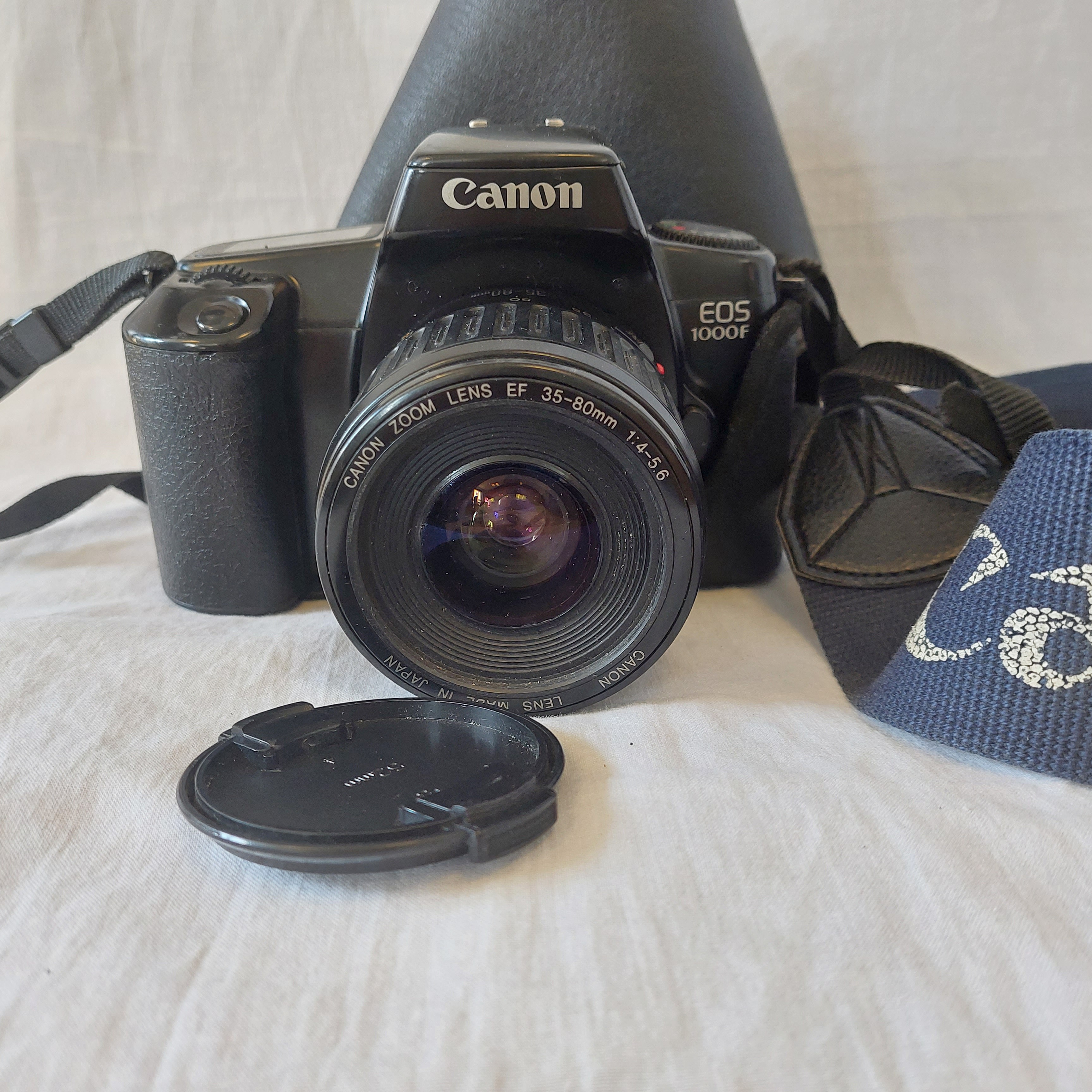 Canon EOS 1000F - non testé - vendu en l'état - 35-80mm - 0.37/1.2ft - Bon état - Photo 2