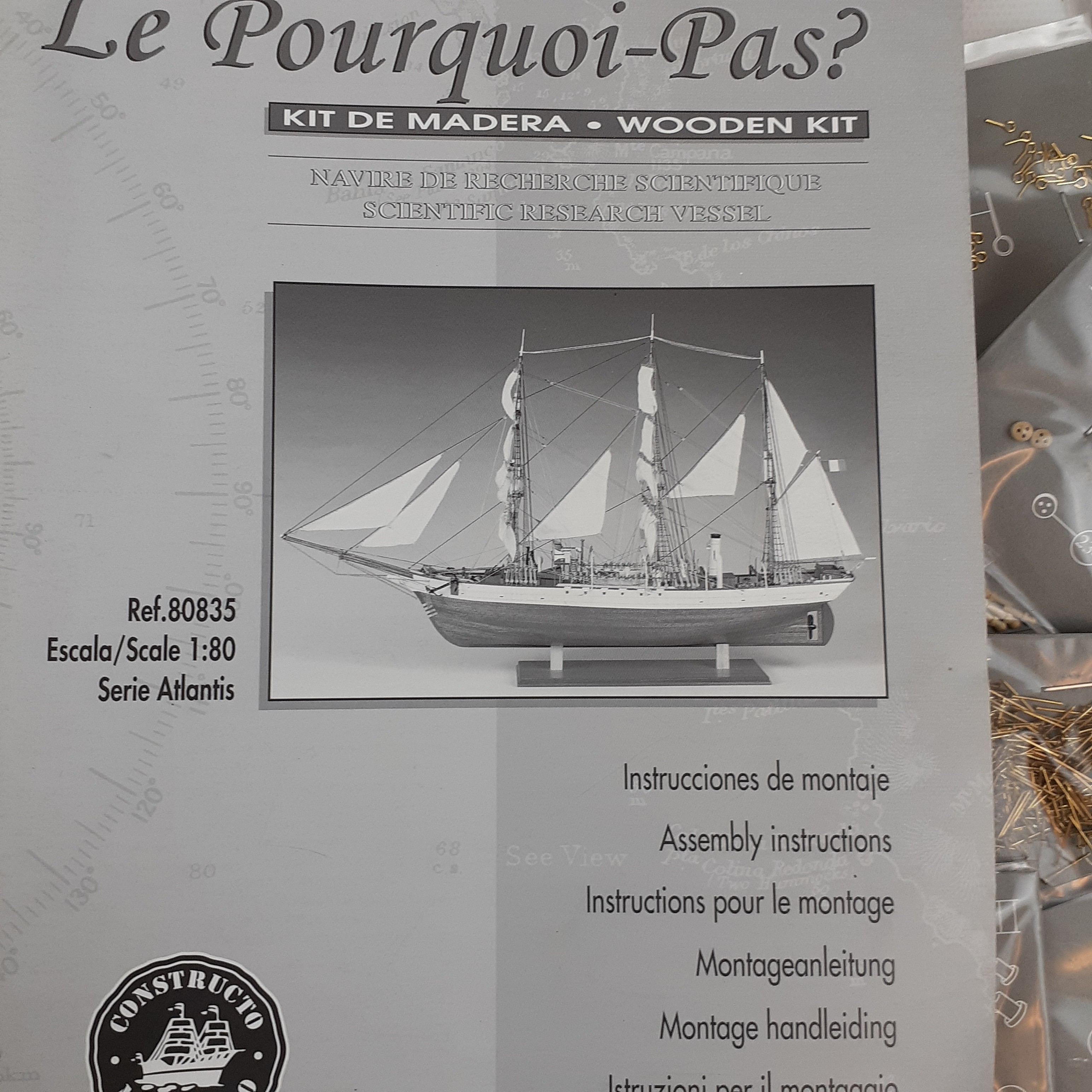 Voir photo 4 de Accessoires - Navire de Recherche Scientifique Le Porquios-Pas? Accessoires - Navire de Recherche Scientifique Le Porquios-Pas? Comme neuf - Vue 4 -