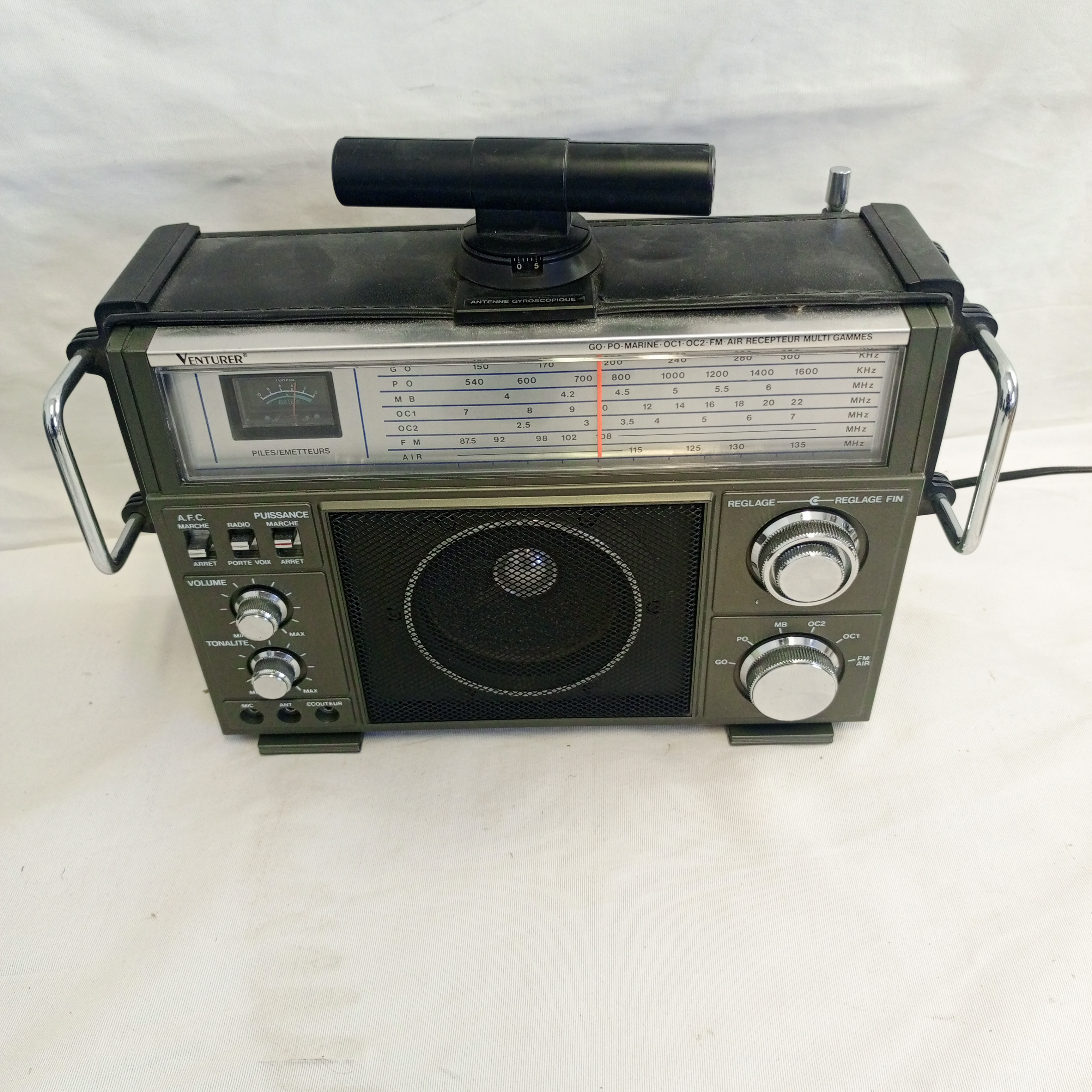 Vintage Multiband Venturer 2959-5 Radio État correct - Vue 2 - 