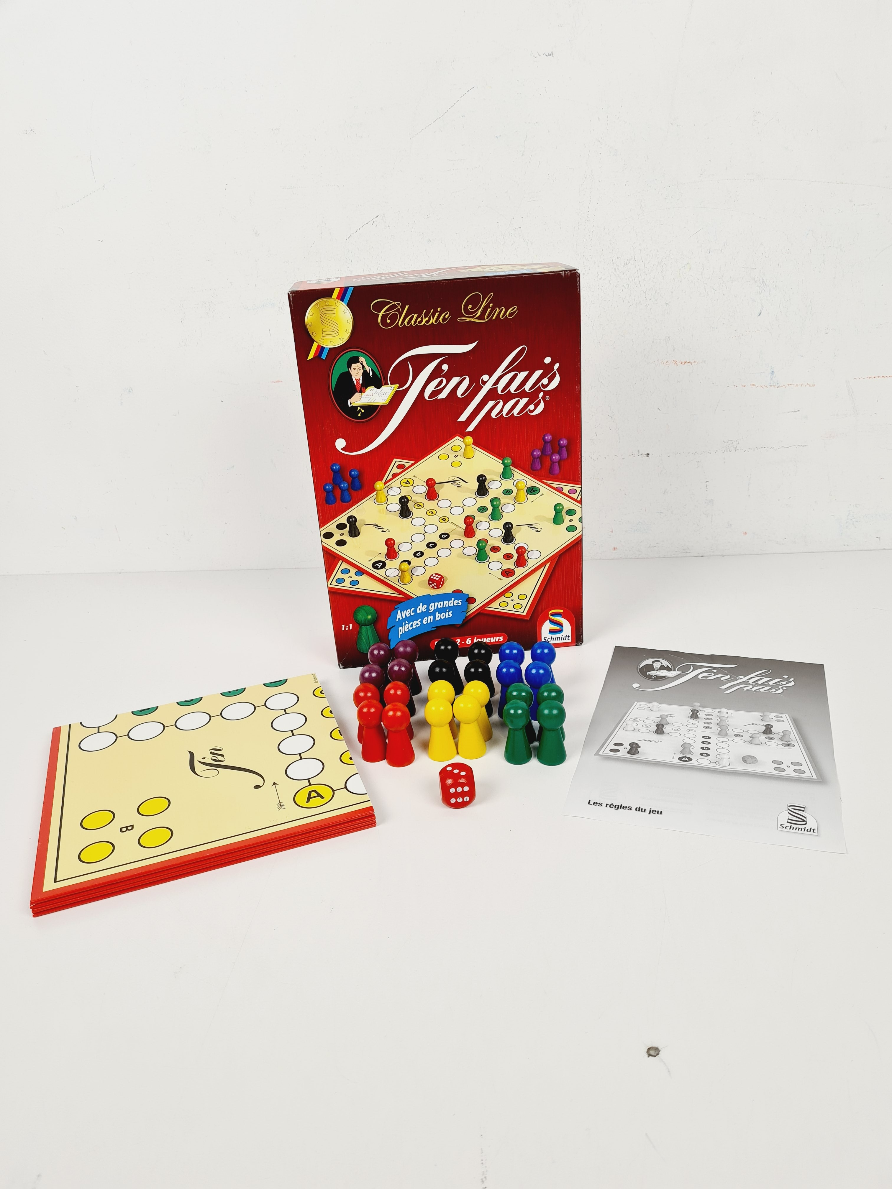 Jeu de parcours - T'en fais pas - Schmidt - 6 ans +  - Vue 2 - 