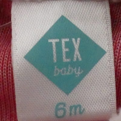 Pyjama rouge mère noël - bébé - Tex - taille 6 mois - Photo 3