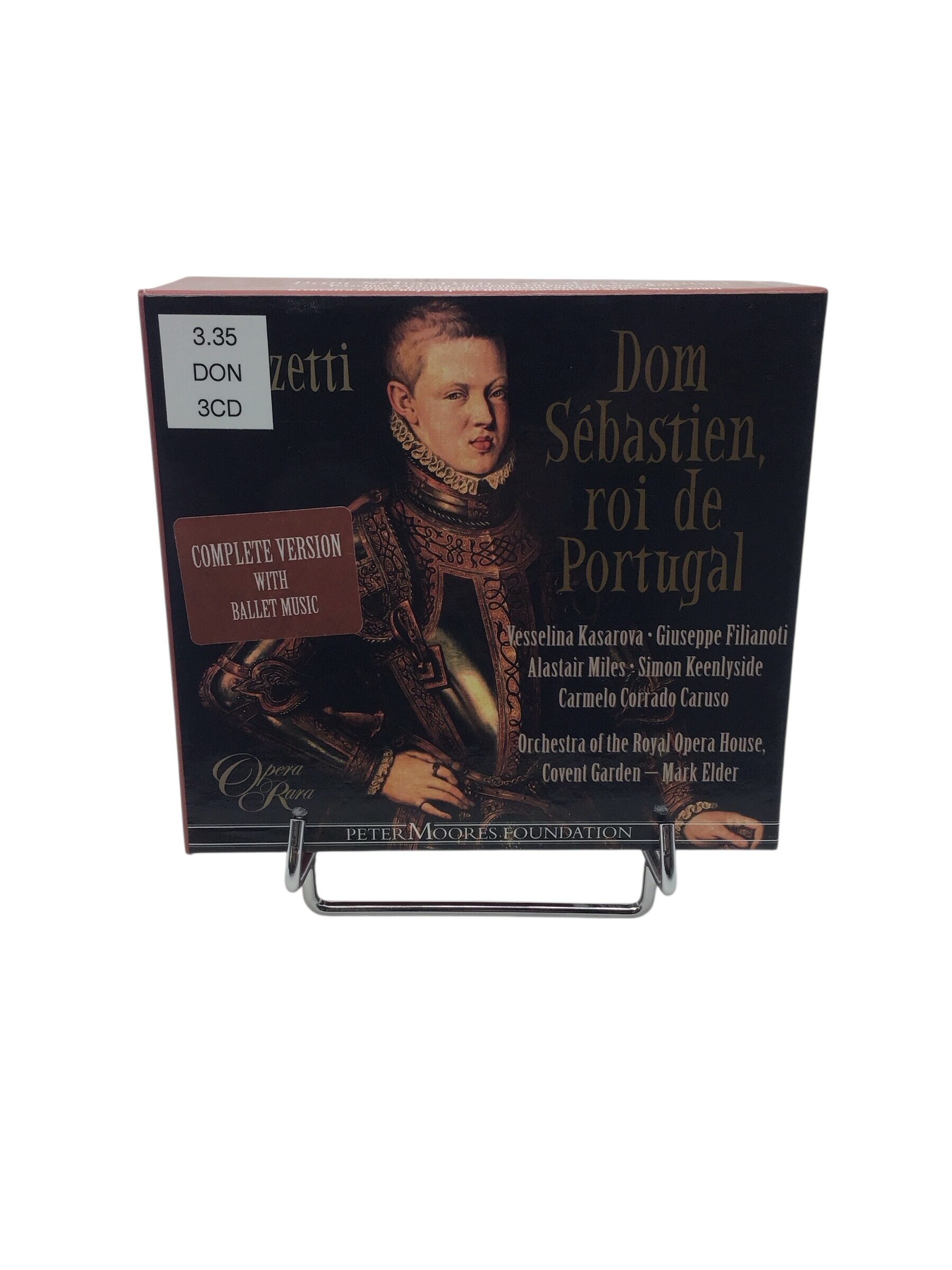 Cd - Coffret Dom Sébastien, roi de Portugal Très bon état -  reconditionné disponible sur Label Emmaüs