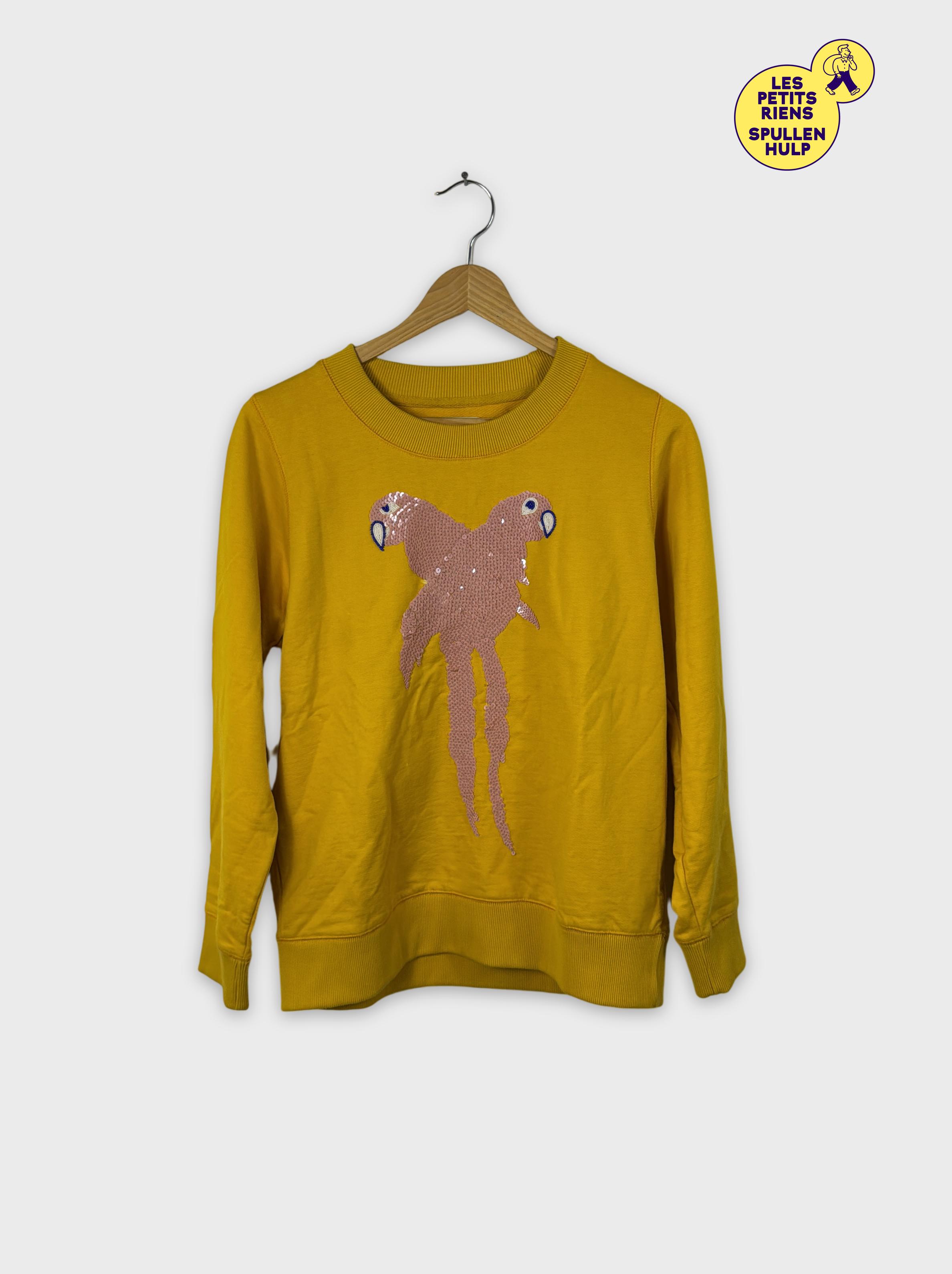 Pull Moutarde S  Oiseau Paillet - essentiel antwerp - Modalova