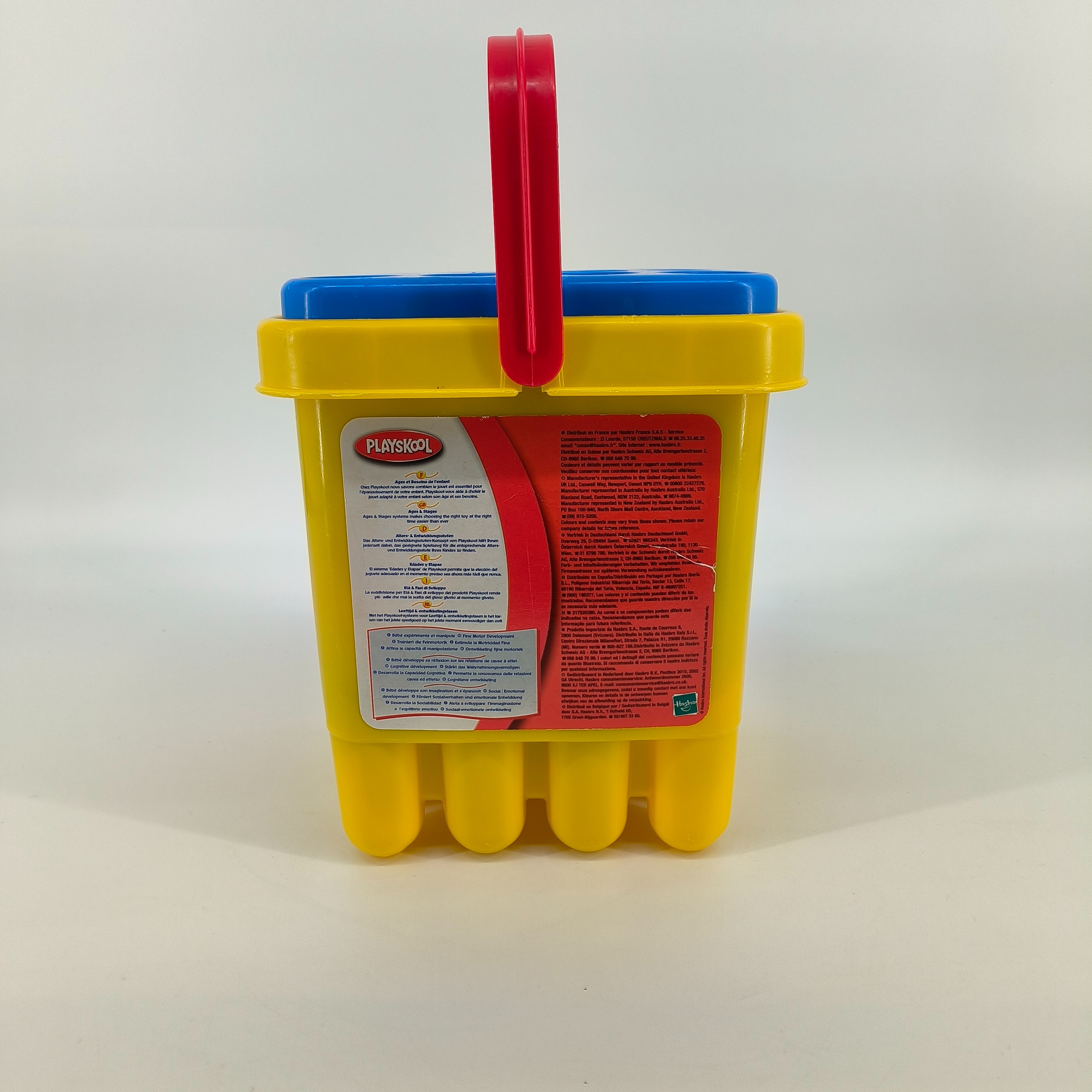 Voir photo 2 de Jeu d'éveil-Clipo-114 pièces-Playskool-Hasbro Jeu d'éveil-Clipo-114 pièces-Playskool-Hasbro Très bon état - Vue 2 -