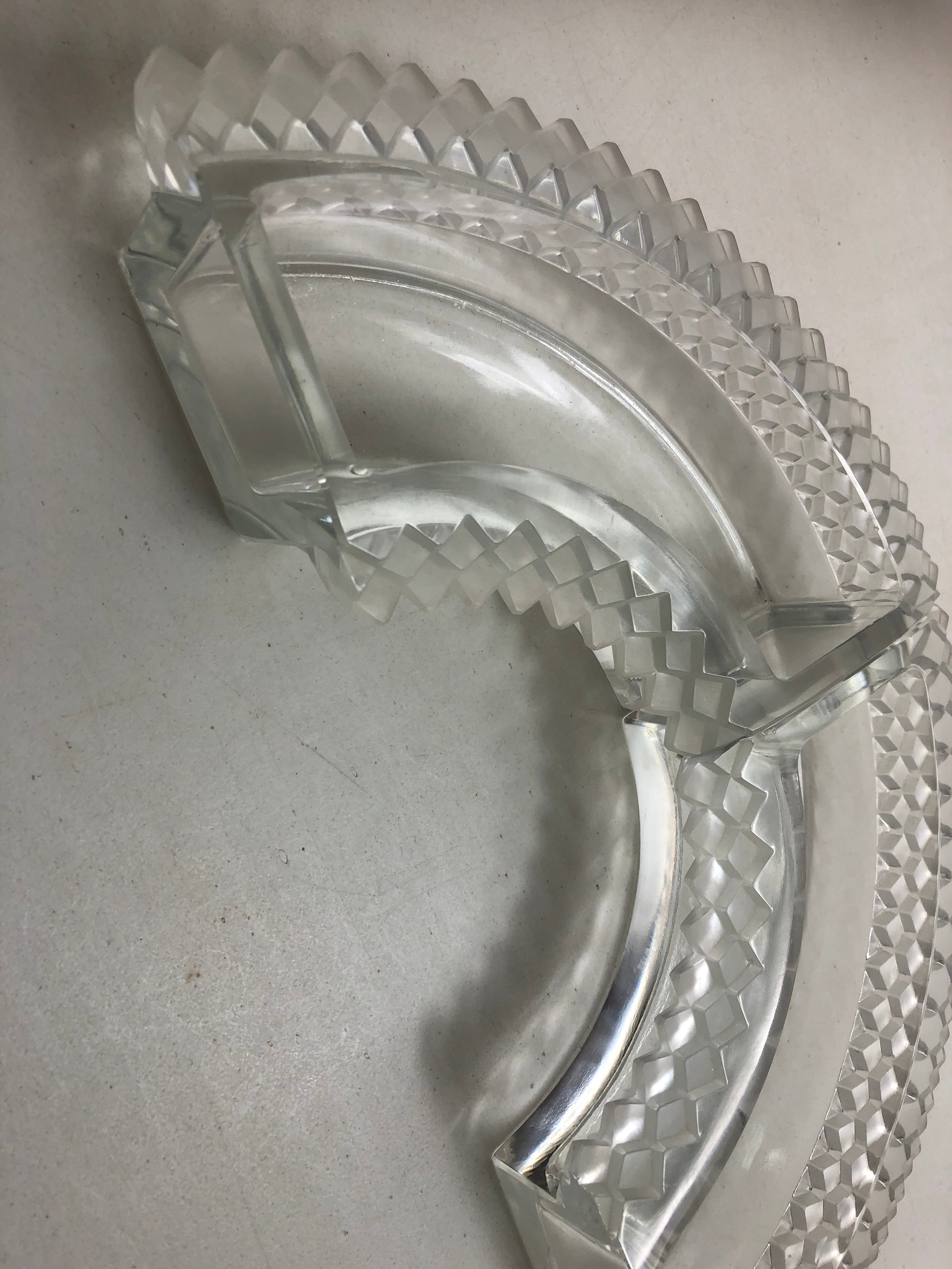 2 éléments de chemin de table Lalique - Photo 1