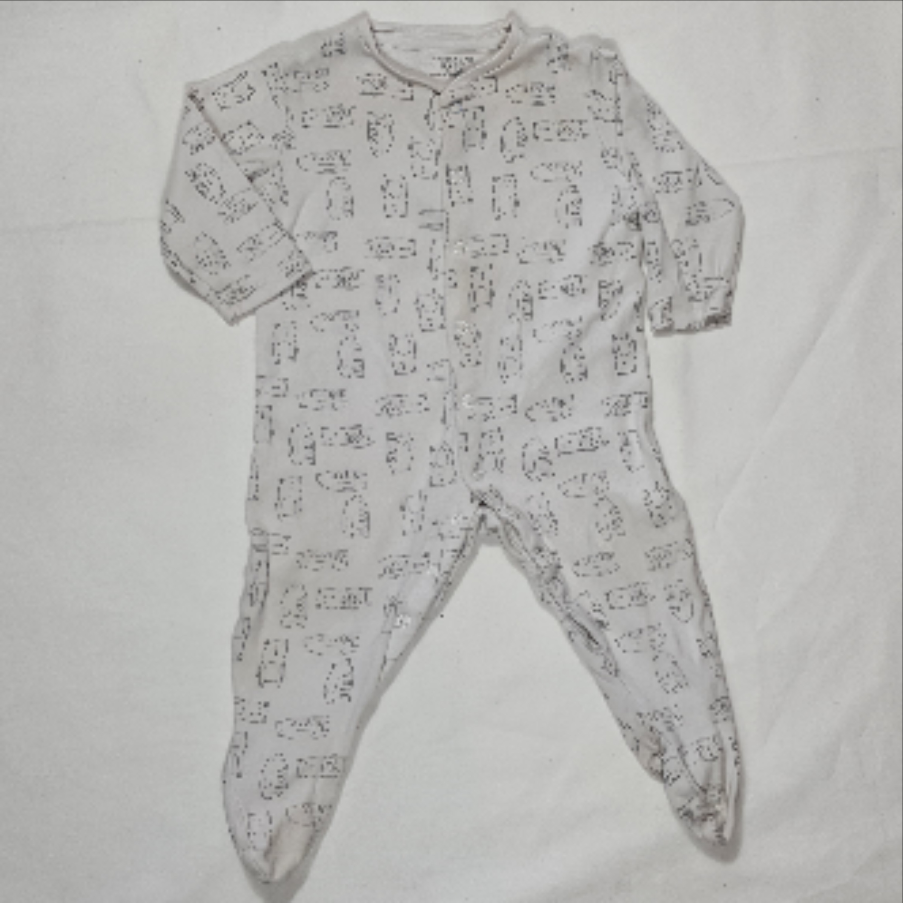 lot de deux pyjamas - Star Wars et Primark - 6 mois - Photo 4