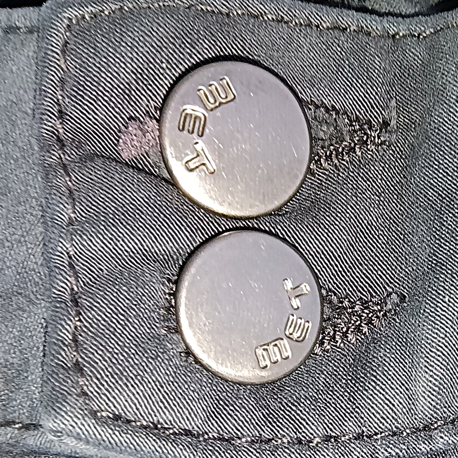 Jean MET X-K-Fit Super Skinny – Taille 26 - gris Très bon état - Vue 4 - 