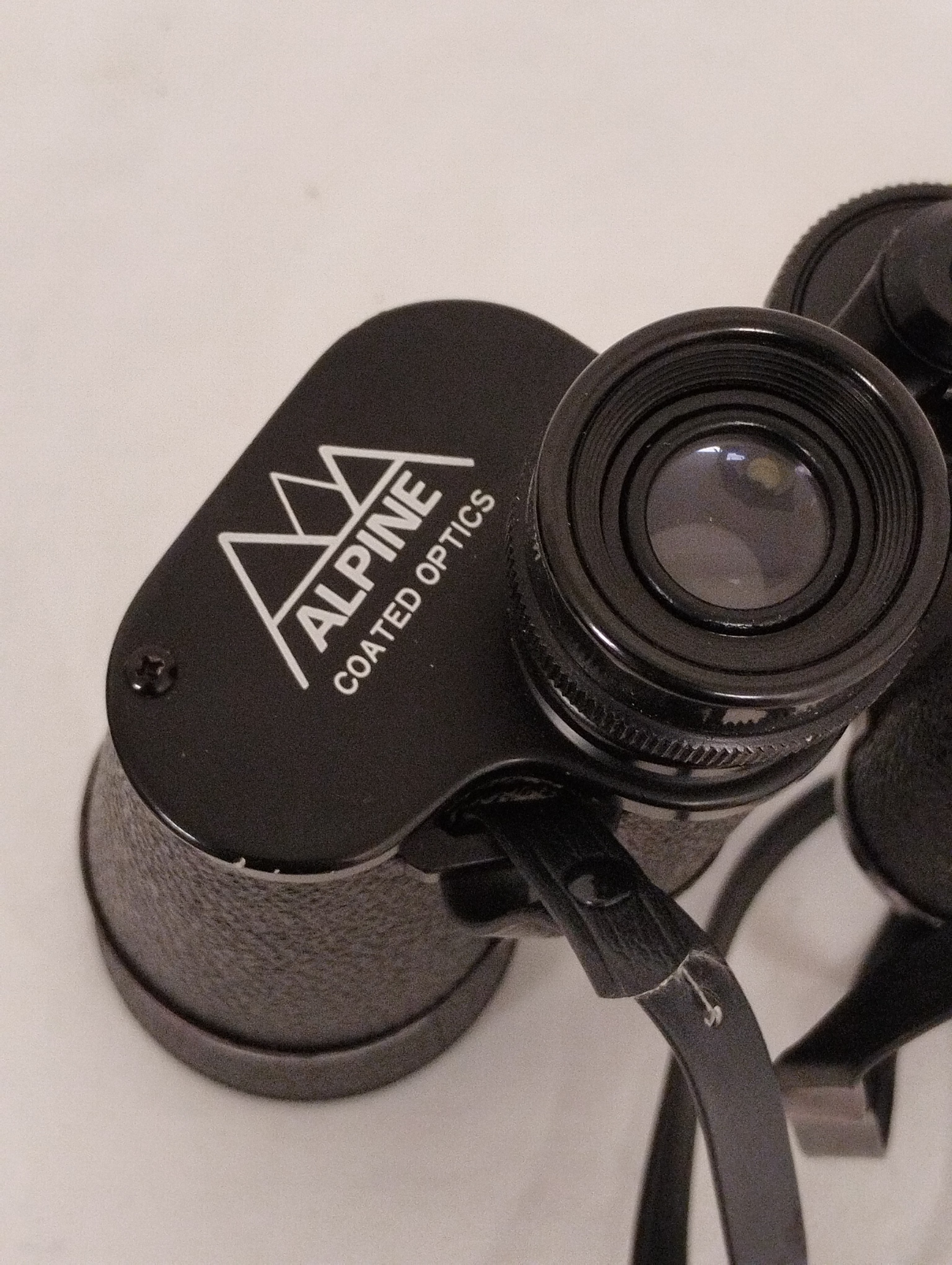 Paire Jumelle vintage " ALPINE " coated optics - 10x50 - field 5.5° N ° 4067 - Bon état - Photo 7