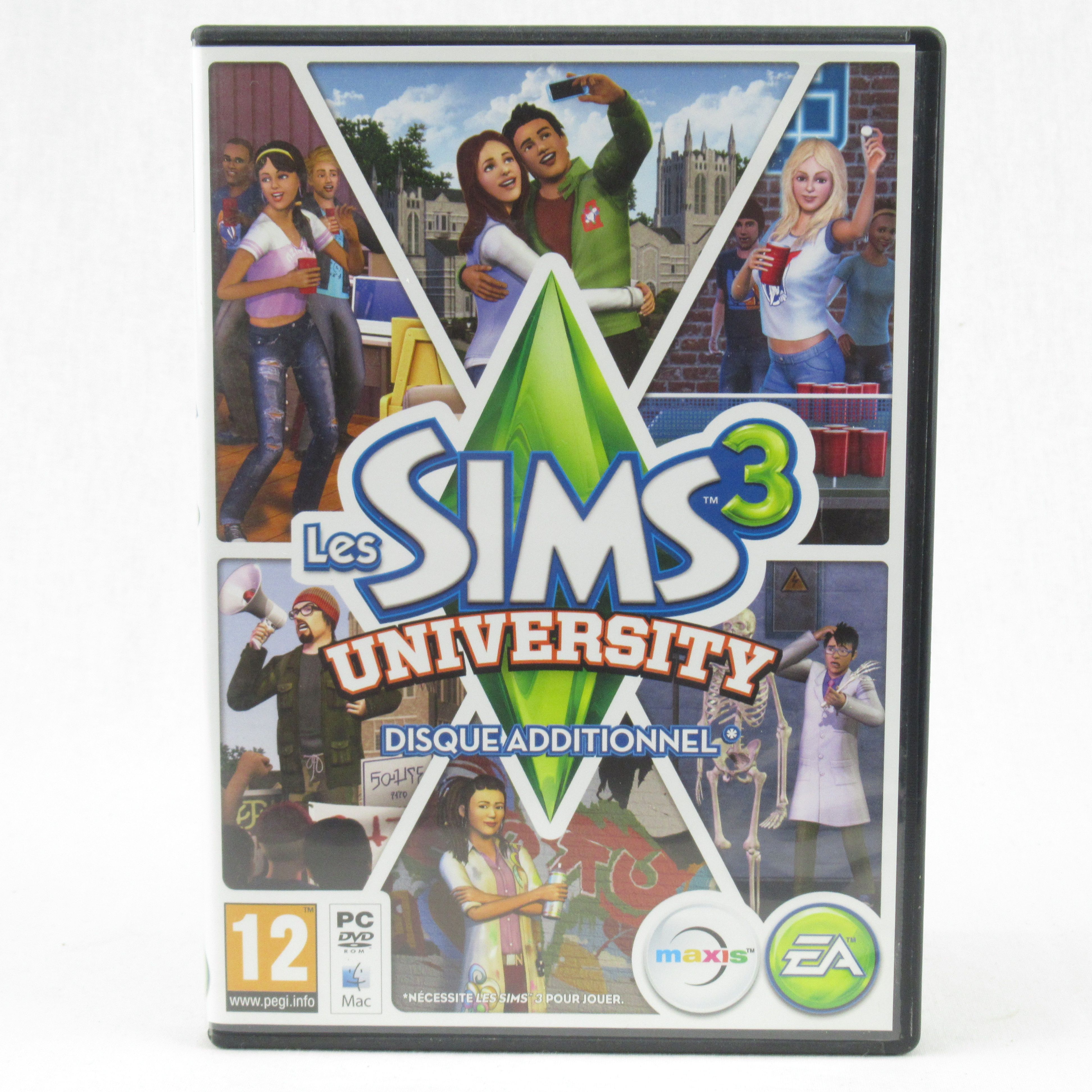 Jeu PC Les Sim's 3 + 2 DLC (université + aventure) - EA games   - Vue 5 - 