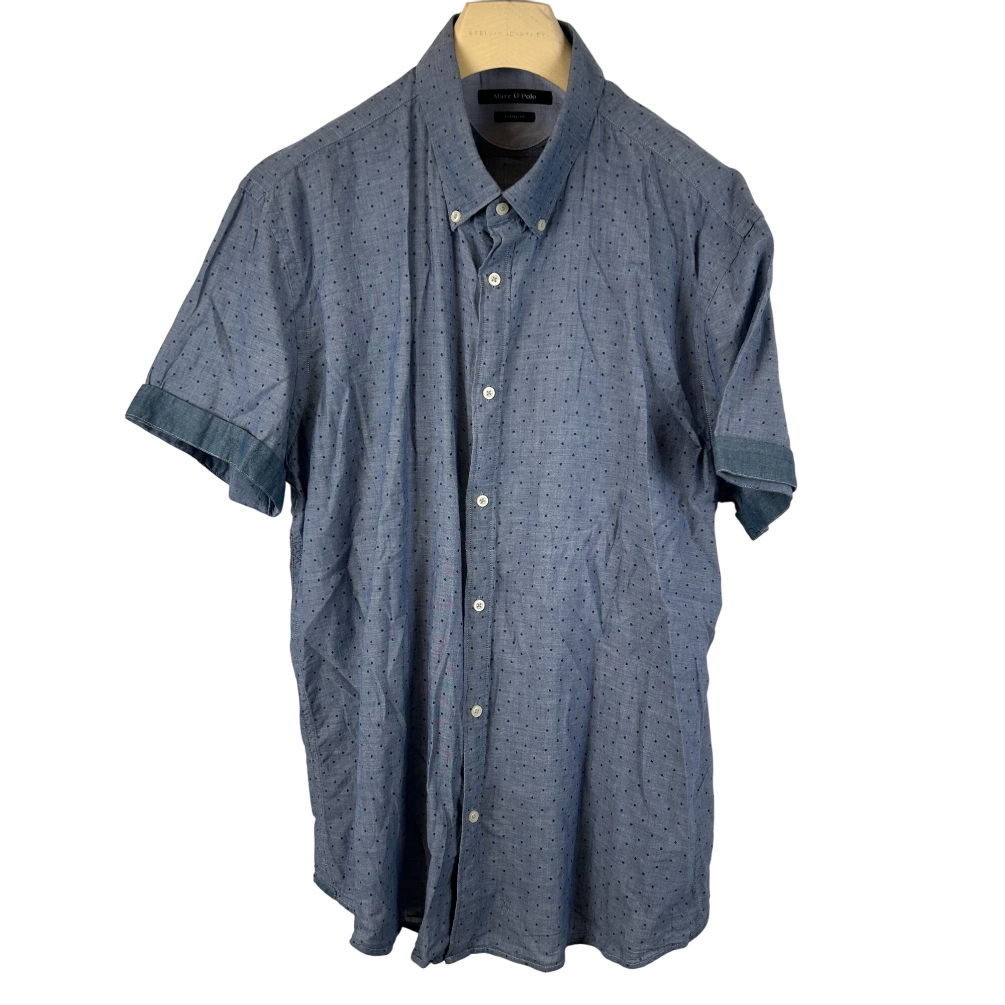 Acheter Marc O'Polo - Chemise bleue - Taille 46 Très bon état - 20,00 € Marc O'Polo - Chemise bleue - Taille 46 Très bon état - reconditionné disponible sur Label Emmaüs