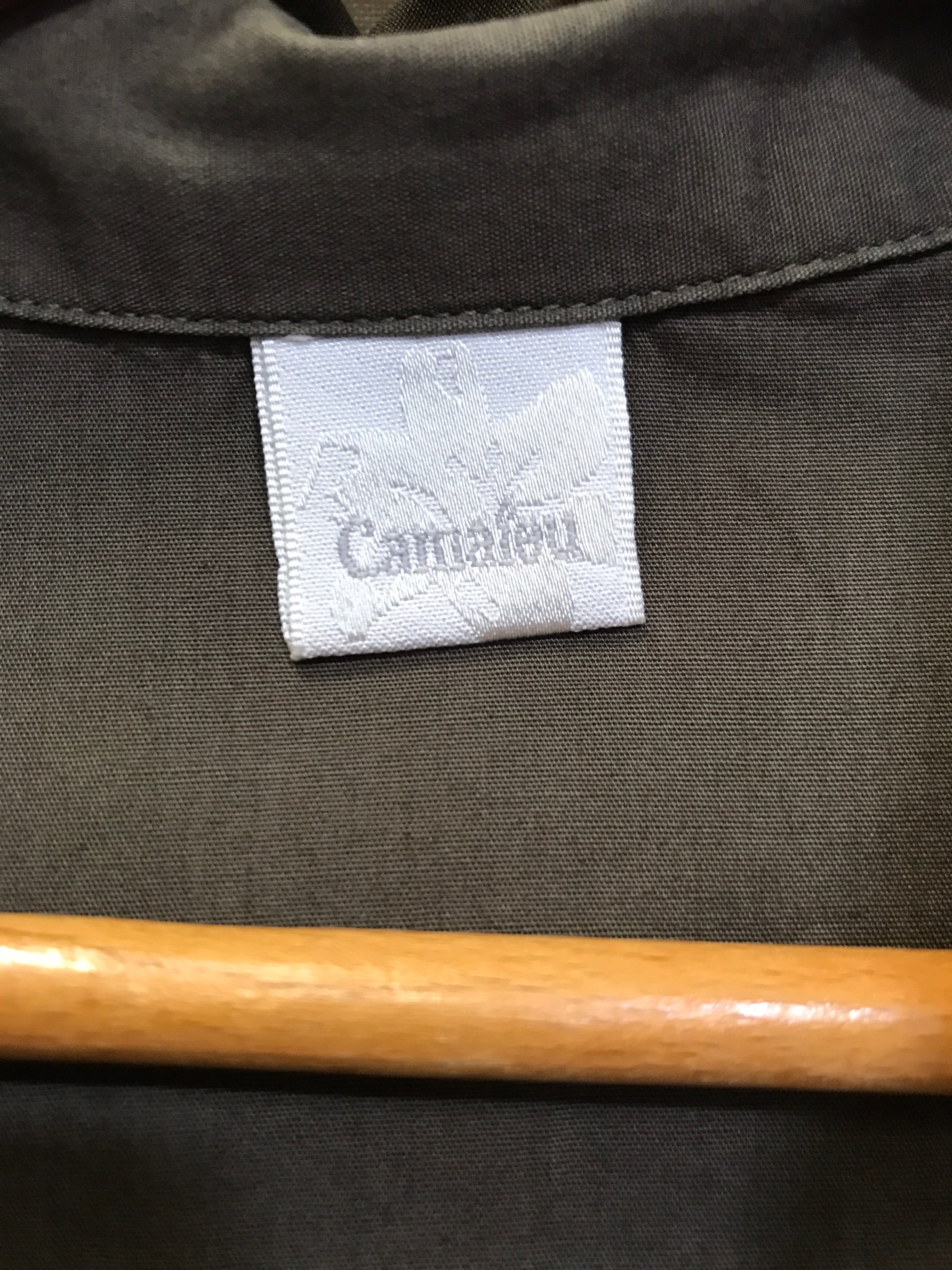 Chemisier manches 3/4 kaki «Camaïeu » T40 Très bon état - Vue 3 - 