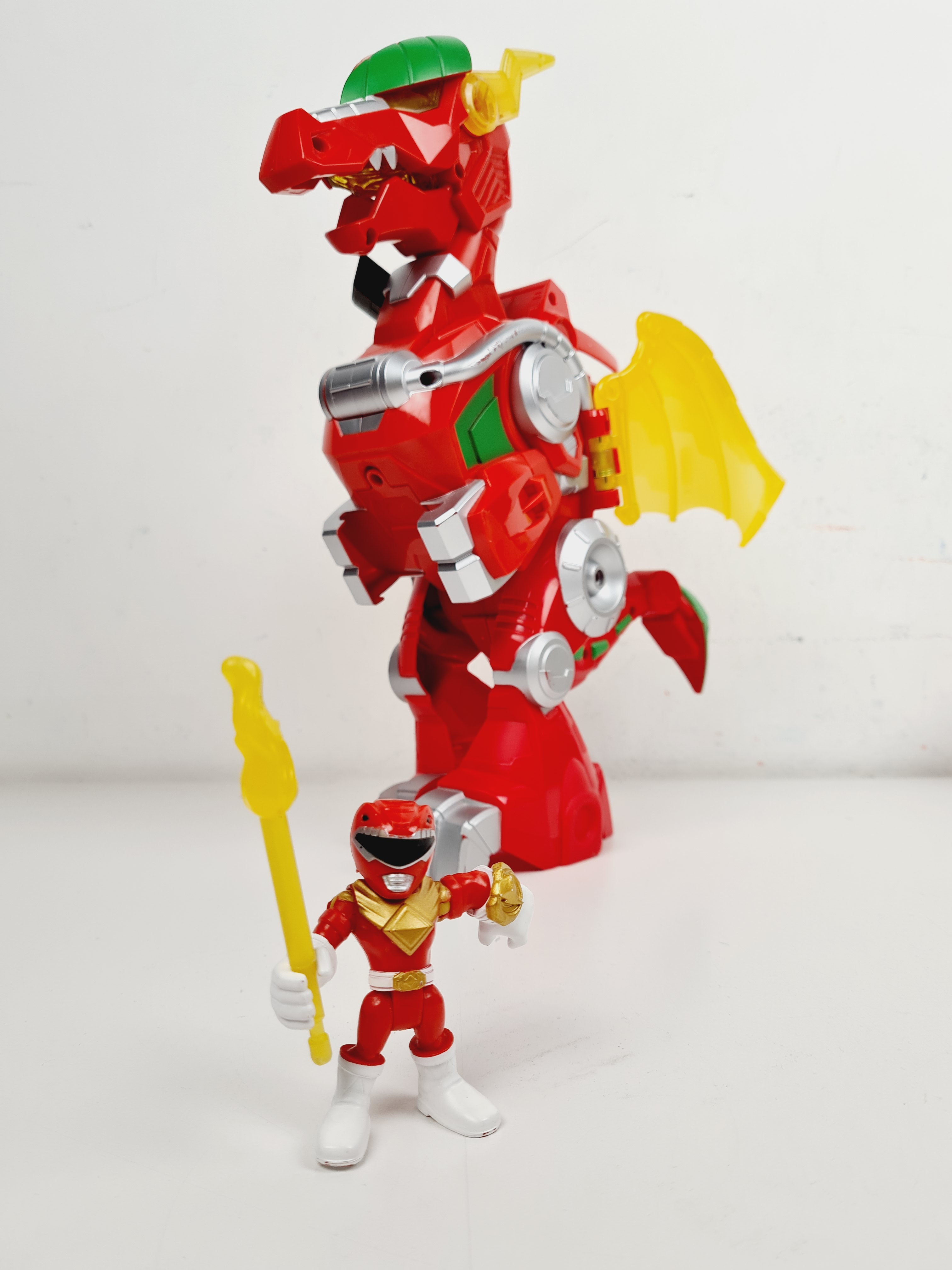 Figurine - Dragon power rangers - Dès 3 ans Bon état - Vue 3 - 