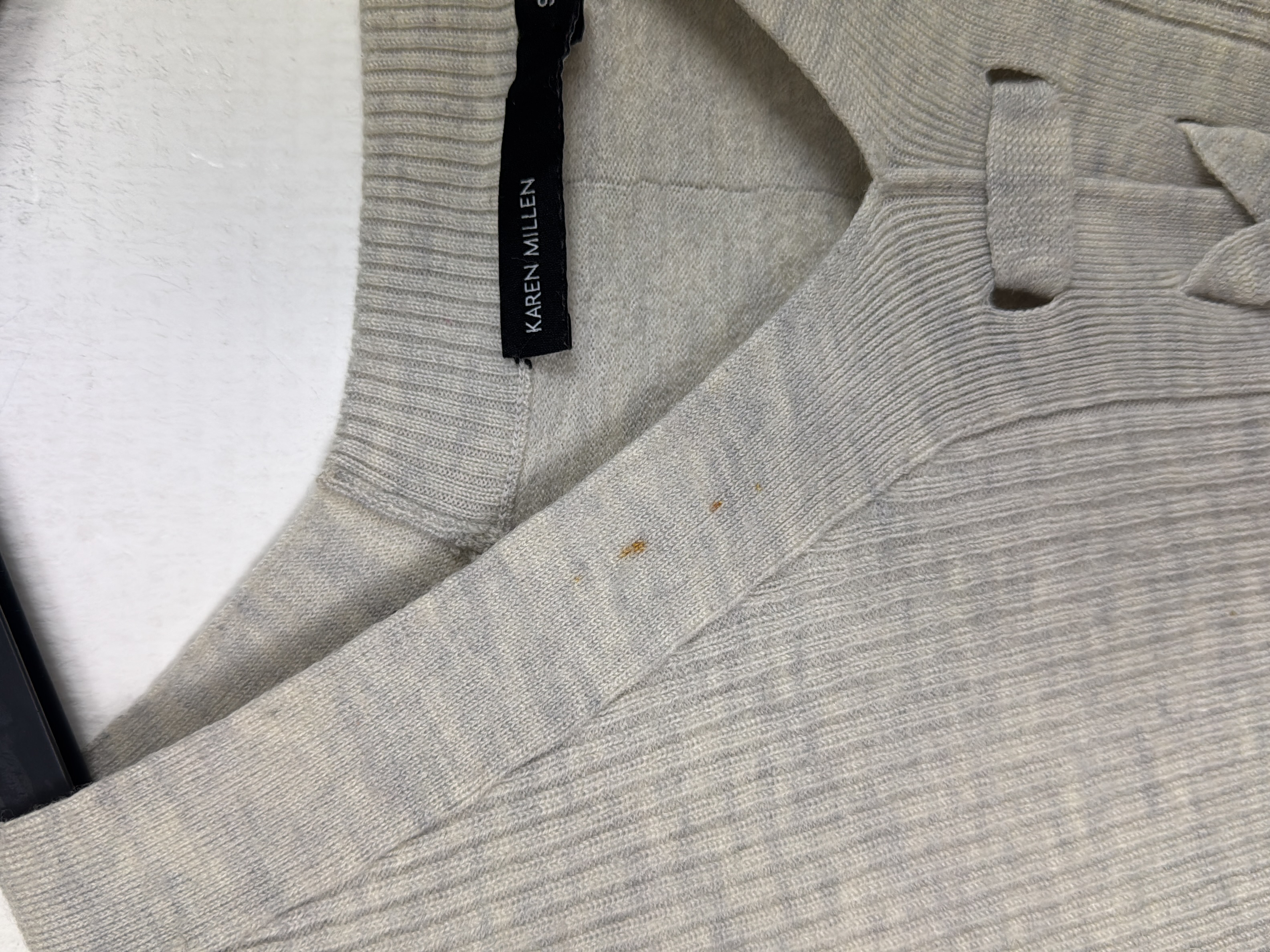 Karen millen Tunique beige lacée manches courtes S 👚 - Photo 2