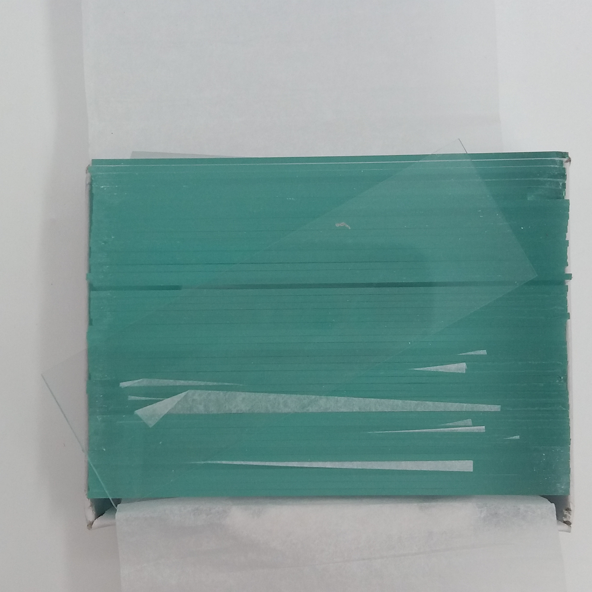 Microscope Slides x100. AmScope BS-50P 25.4 mm X 76.2 mm. - Photo 1