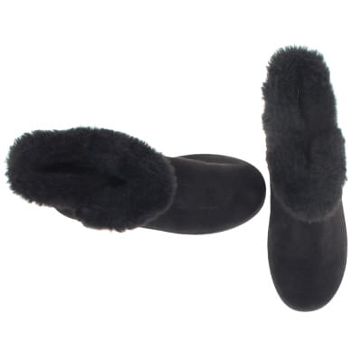 Bottines noires aspect daim - Femme - CREEKS - Pointure 36 - Photo 1
