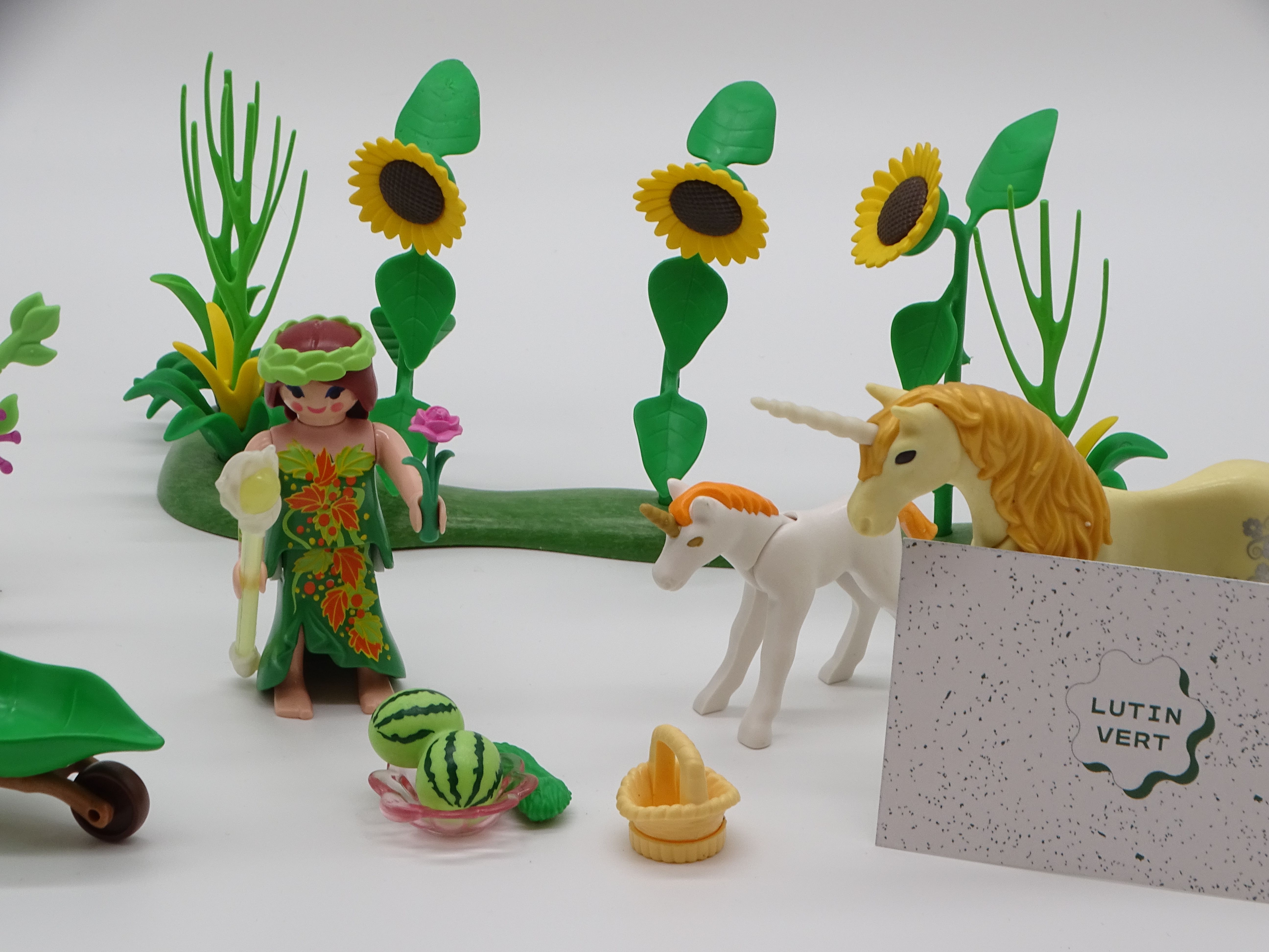 Playmobil 5442 « La Fée jardinière et ses licornes » d'occasion PLAYMOBIL - Dès 3 ans | Ref 13061 Très bon état - Vue 3 - 
