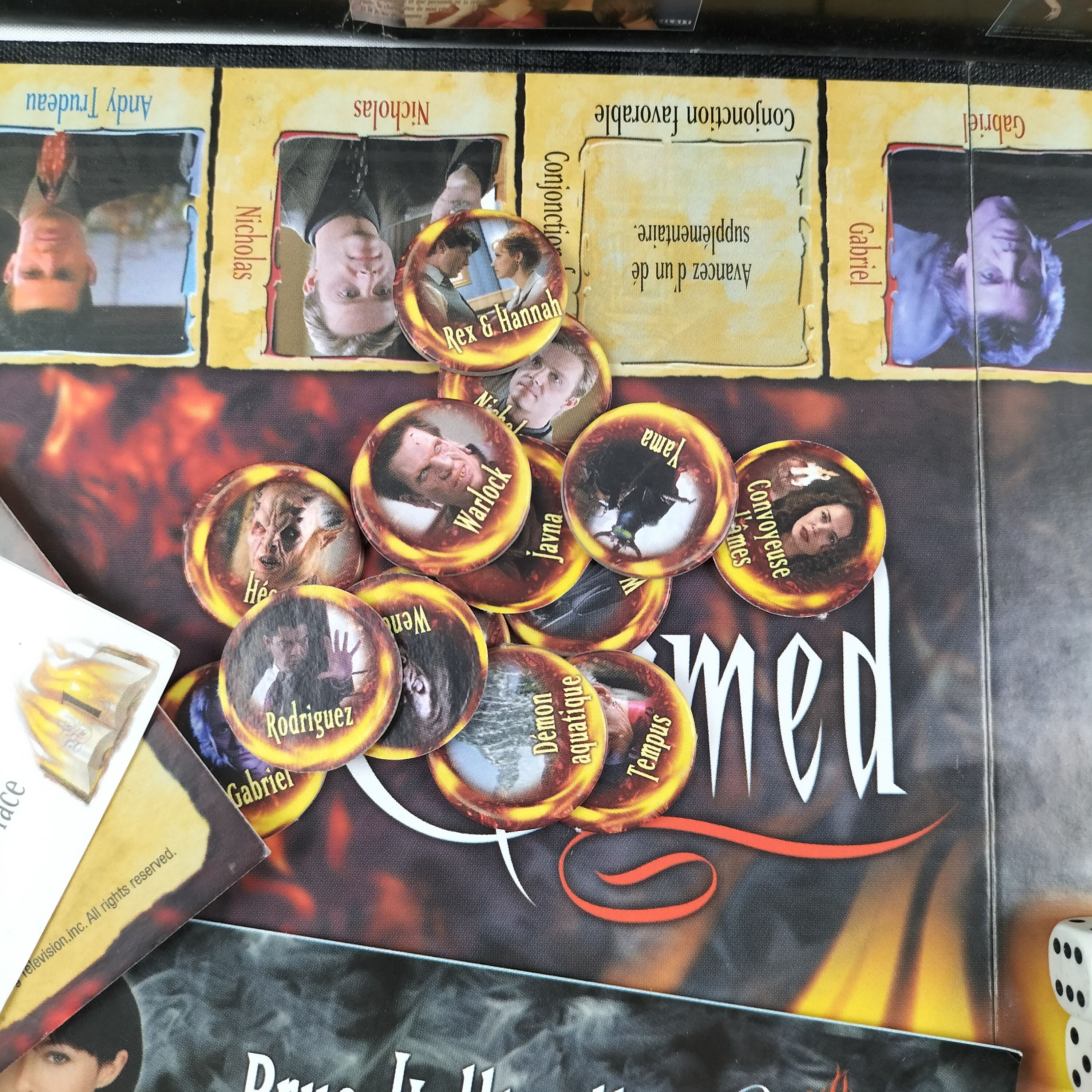 Jeu de Société Charmed : Le Livre Des Ombres - État correct - Photo 6