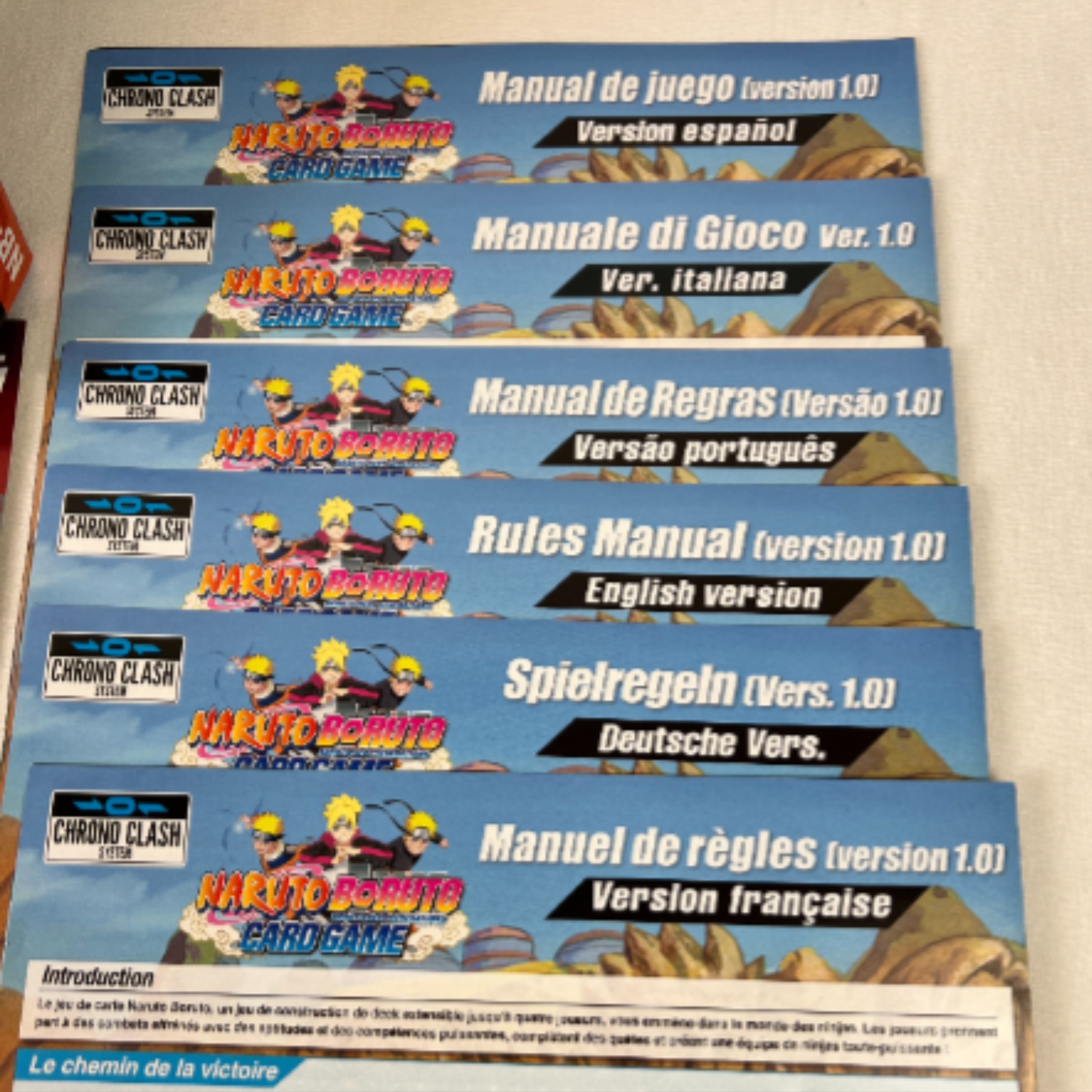 Naruto Boruto Card Game Bandai 2019 Comme neuf - Vue 10 - 
