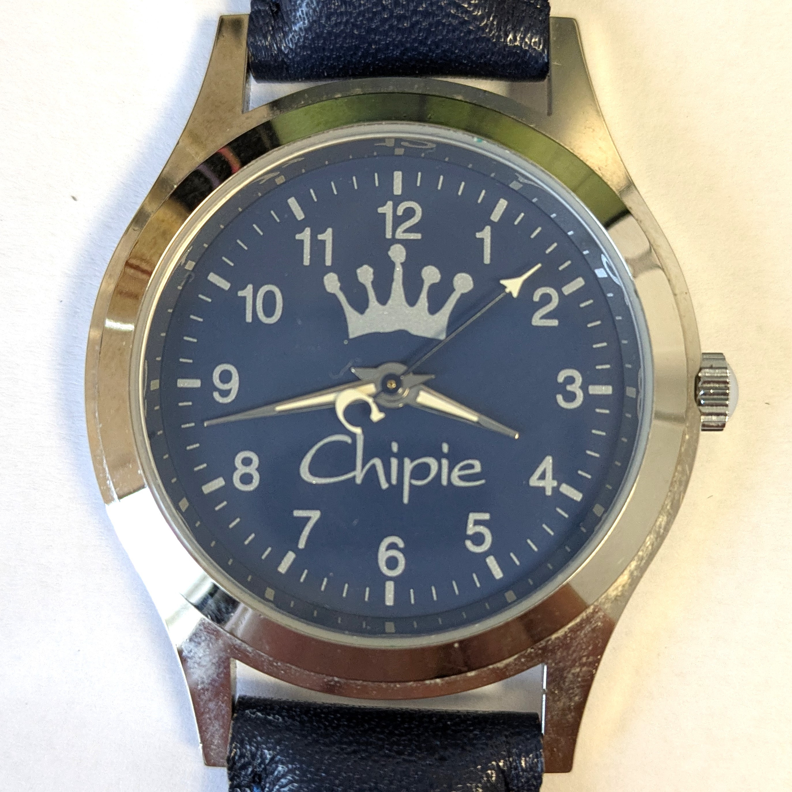 Montre femme CHIPIE renault Clio 1995 bleue - Photo 2