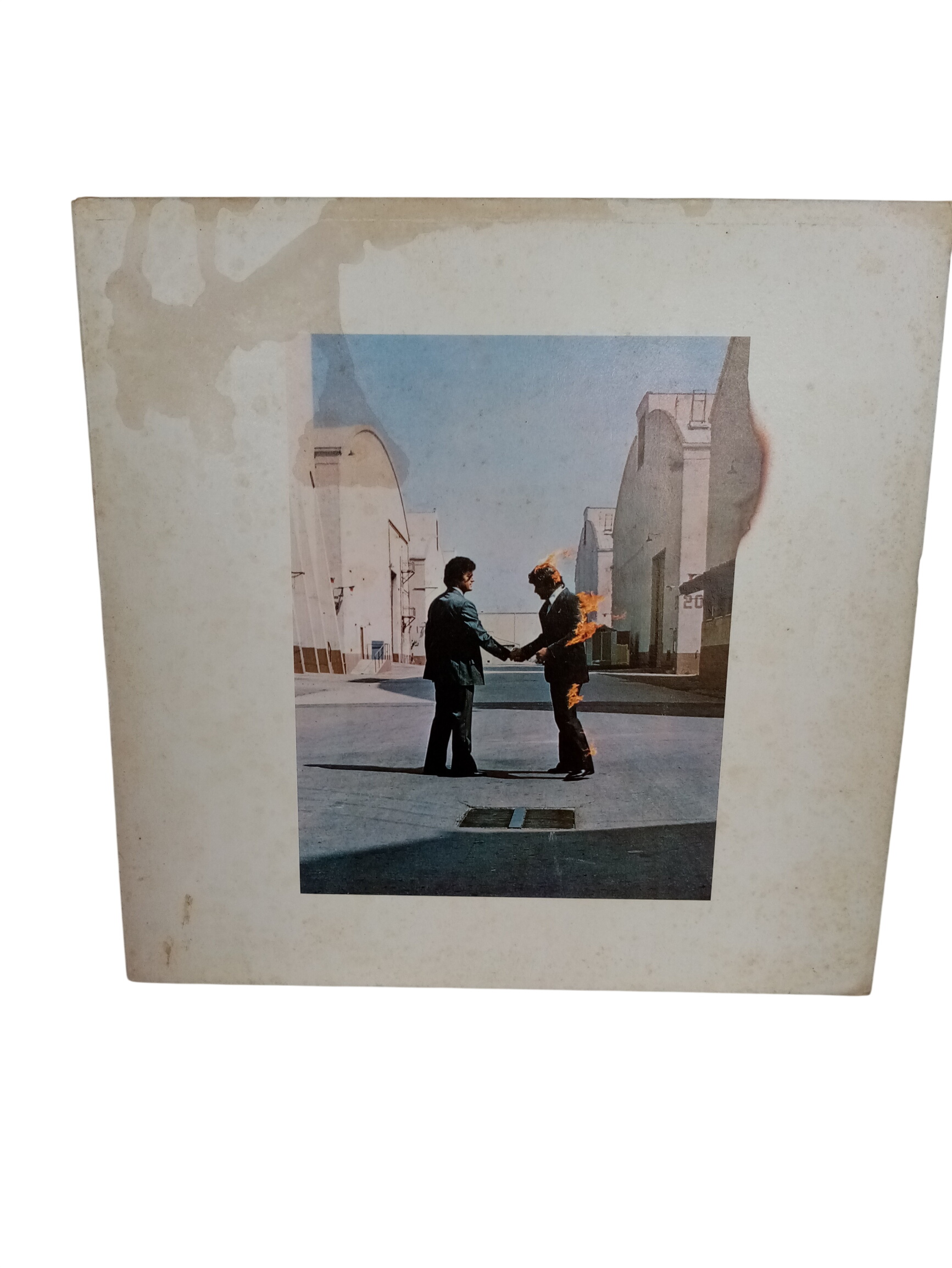 Album vinyle de Pink Floyd "Wish you Where Here" de 1975 État correct -  reconditionné disponible sur Label Emmaüs