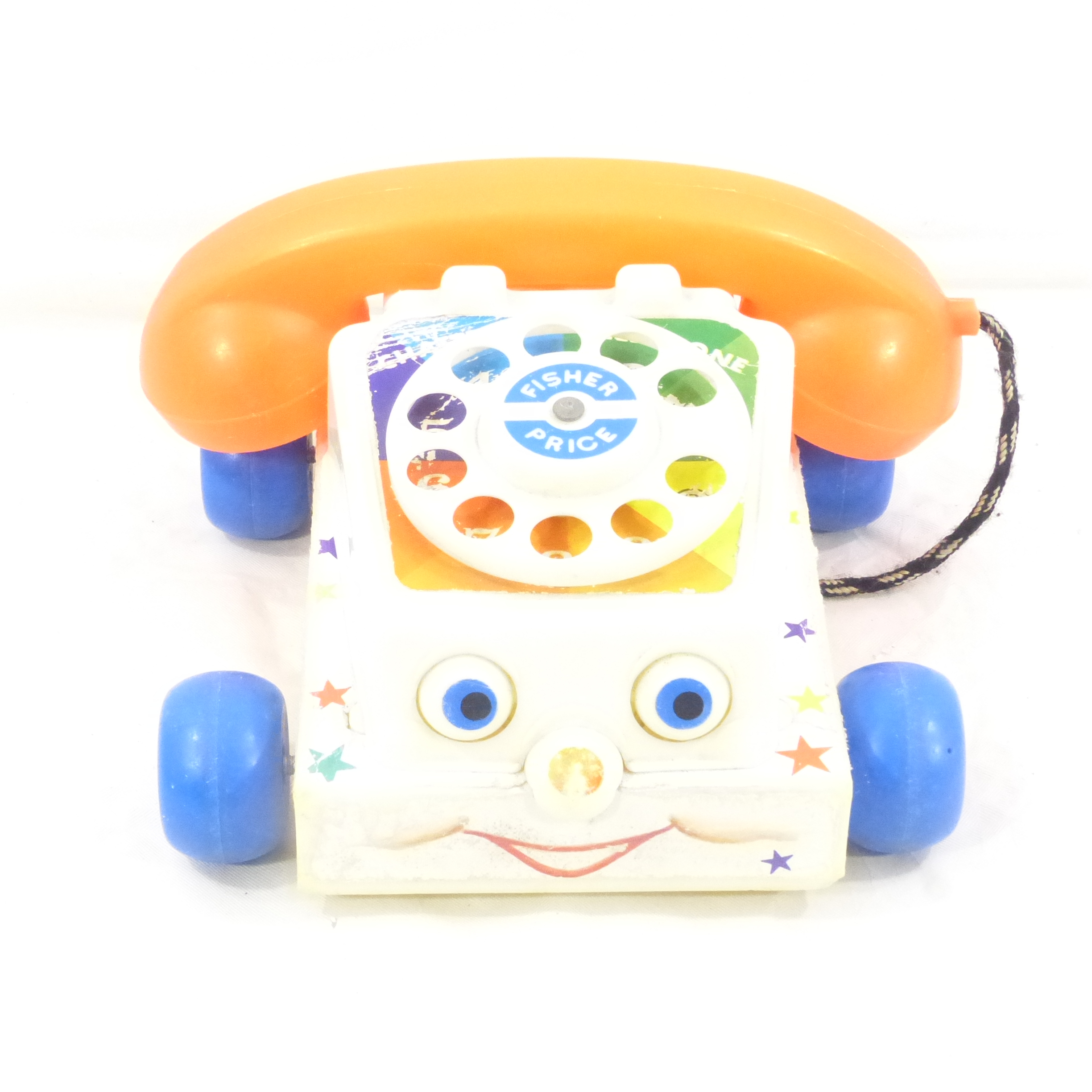 Jouet 'Chatter Telephone' / Téléphone à tirer - Fisher Price Toys 1961 - Bon état - Photo 4