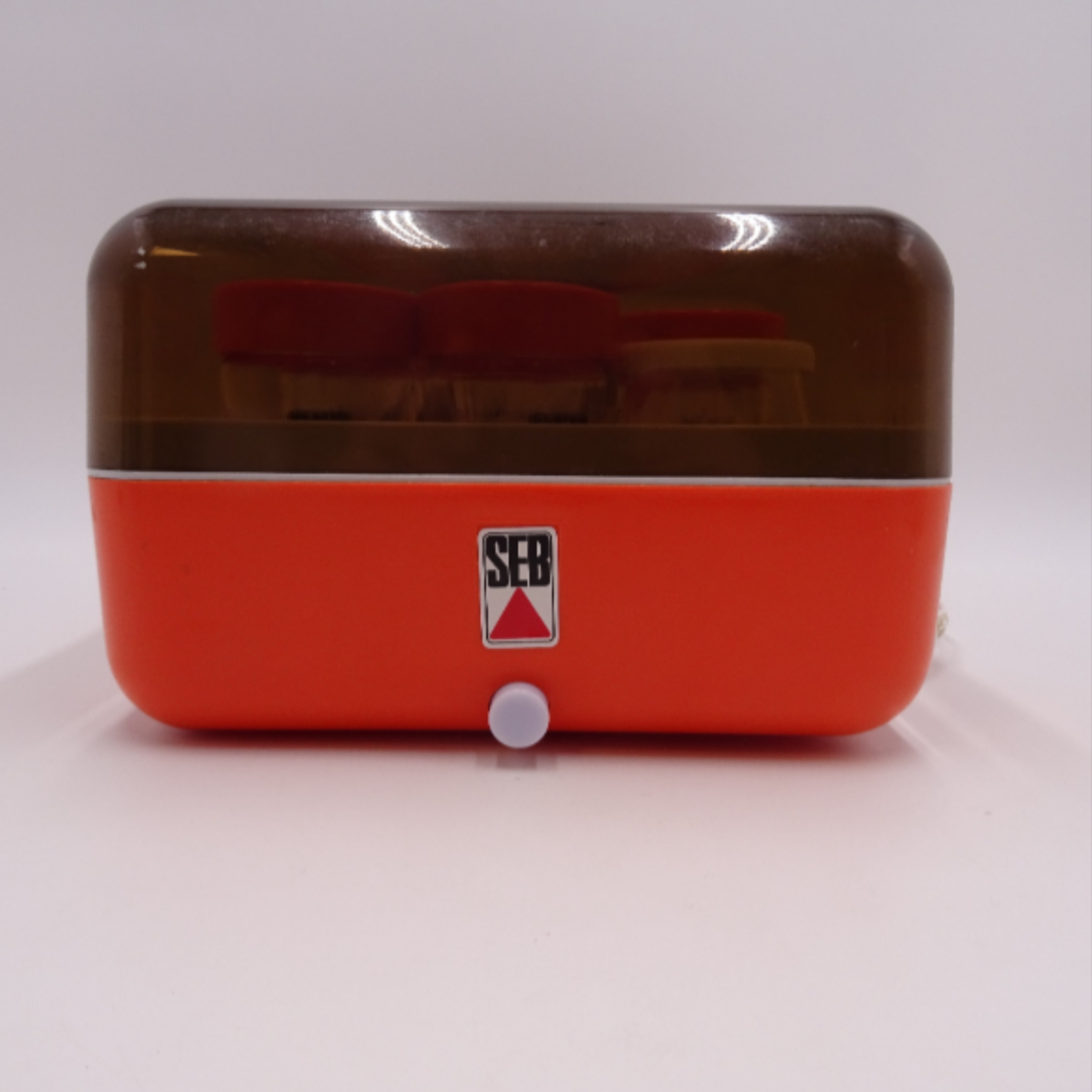 ANCIENNE YAOURTIÈRE Seb Orange Type 872 Pot Verre Yaourt Maison Vintage EUR 29,90 - FR