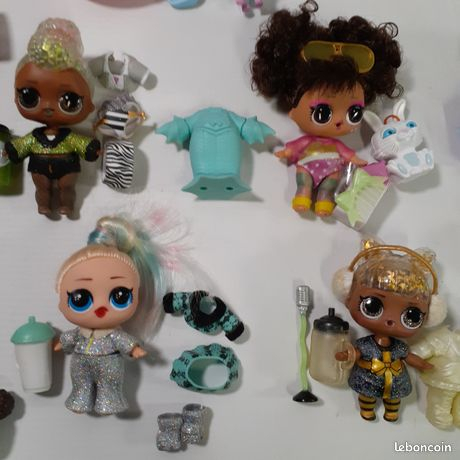Lot poupées LOL + accessoires Très bon état - Vue 4 - 