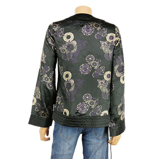 Gilet noir imprimé - femme - No Excuse - taille 36 - Photo 1