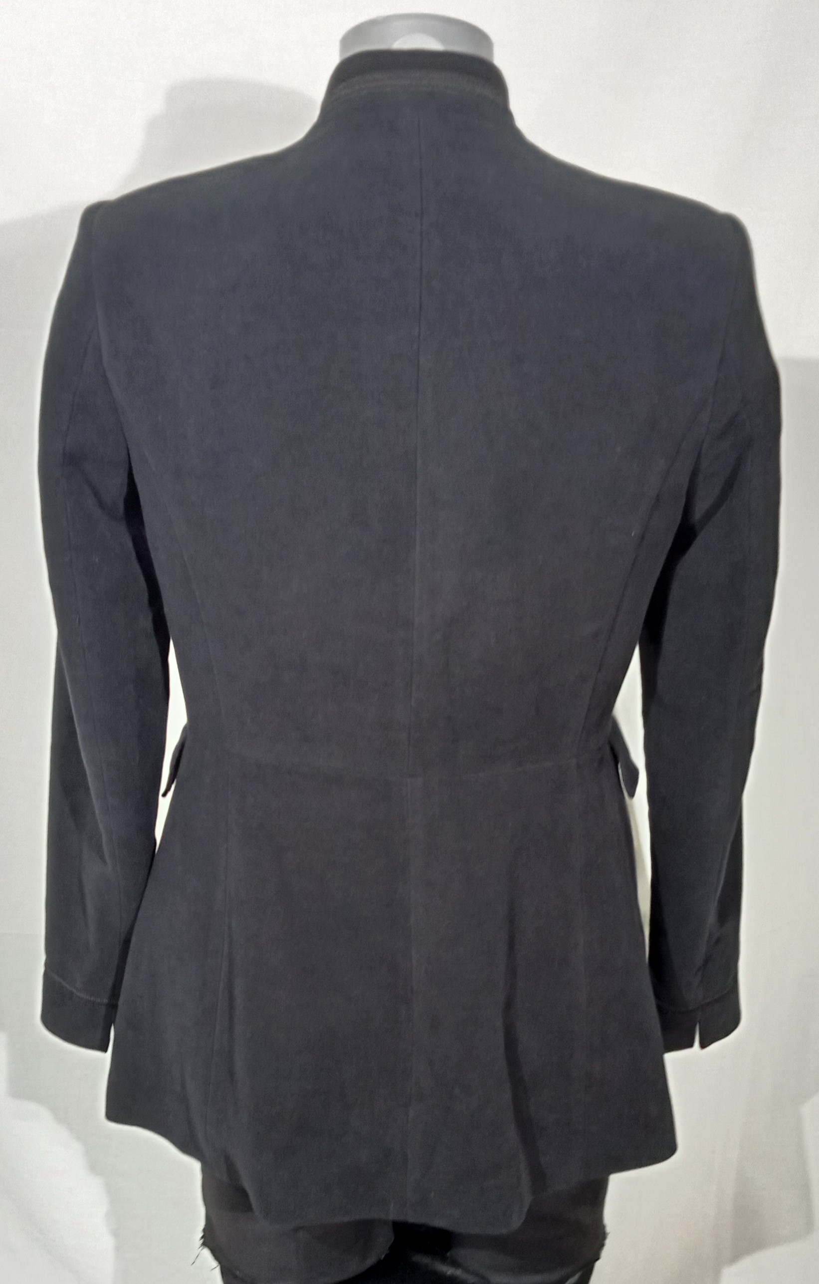 Veste longue noir esprit militaire - ZARA - L ✨ Très bon état - Vue 8 - 