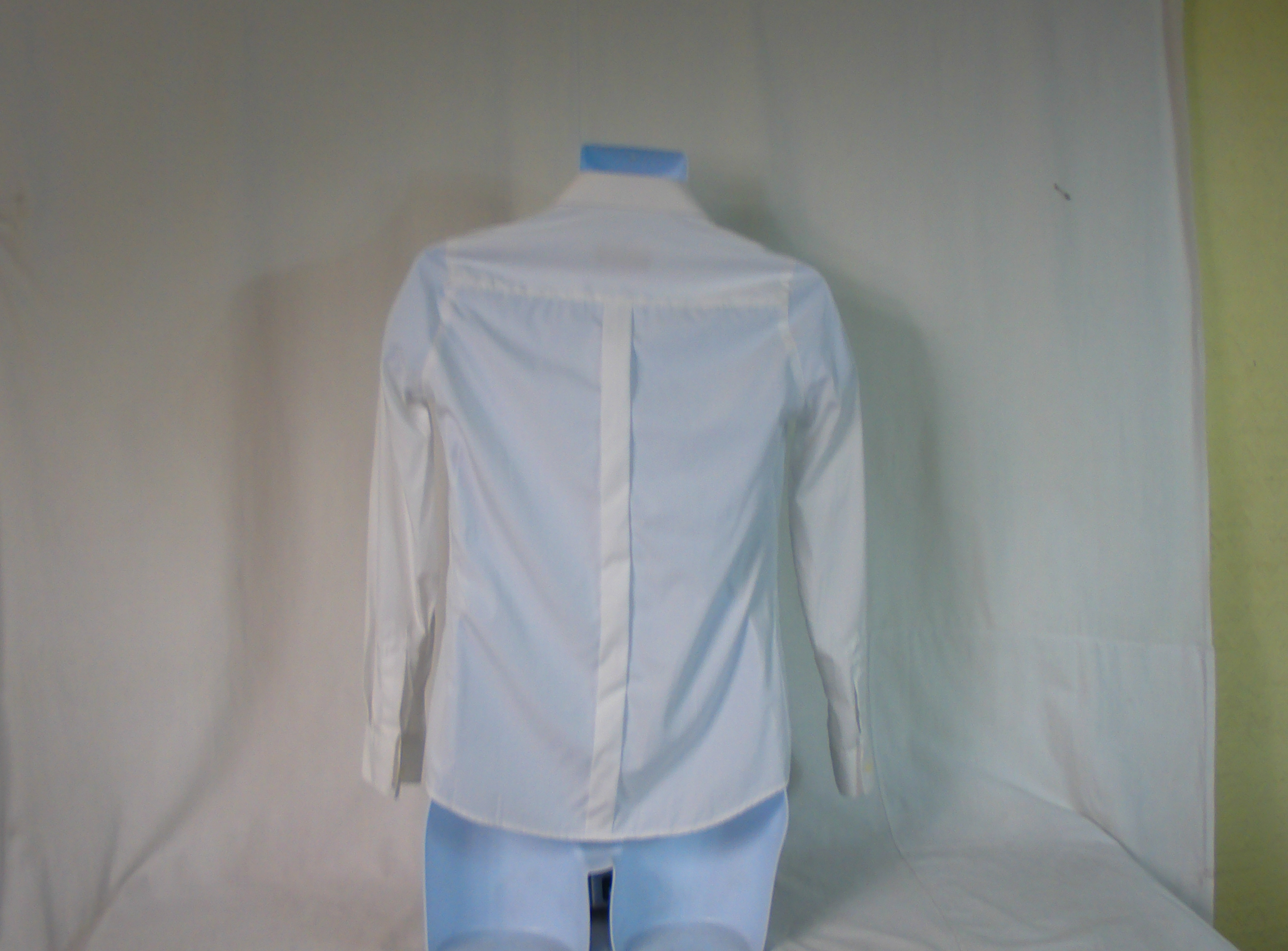 Chemise homme IMPERIAL, blanc avec boutons nacrés, 100% coton, taille S - Photo 1