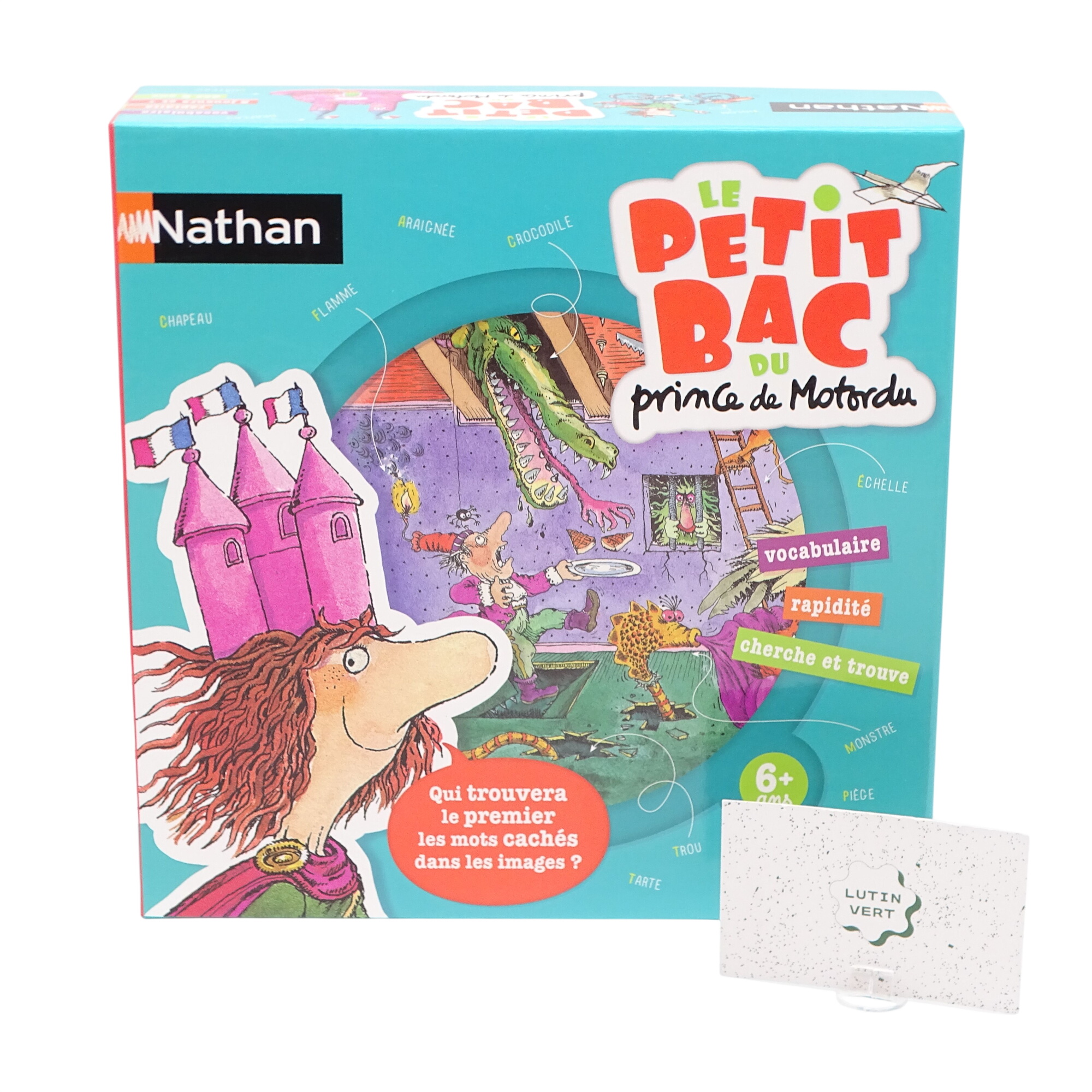 Acheter Le petit bac du Prince de Motordu NATHAN - Dès 6 ans | Ref 14530 Comme neuf - 12,00 € Le petit bac du Prince de Motordu NATHAN - Dès 6 ans | Ref 14530 Comme neuf - reconditionné disponible sur Label Emmaüs