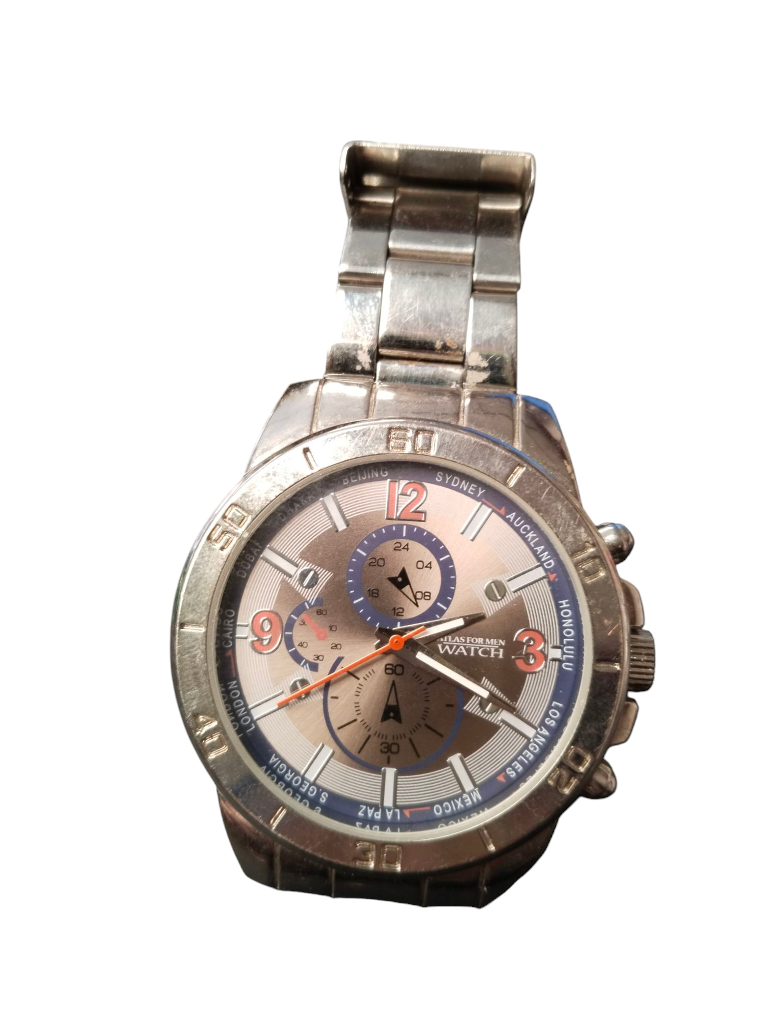 Voir photo 2 de Très belle montre homme atlas for men Très belle montre homme atlas for men - Vue 2 -