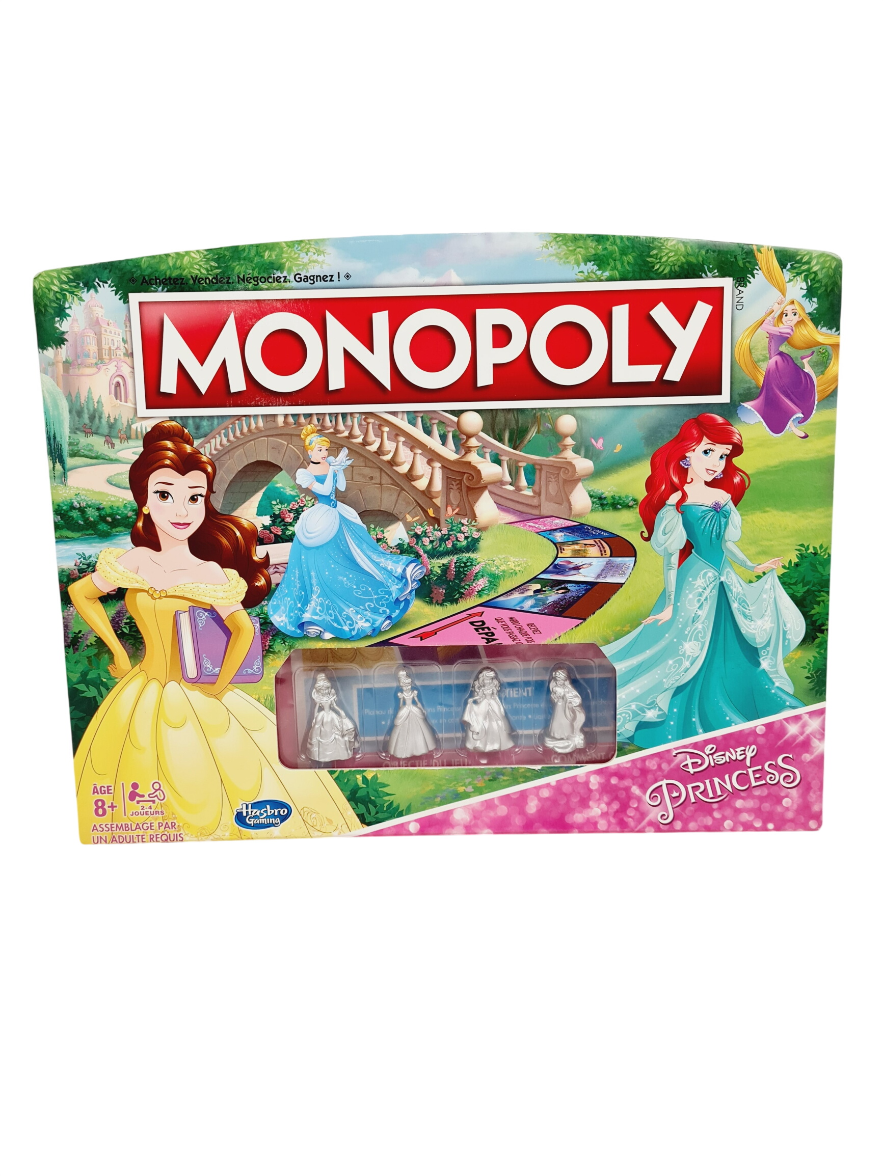 Jeu de gestion des ressources - Monopoly Disney Princesses - Hasbro Gaming - 8 ans+ Bon état -  reconditionné disponible sur Label Emmaüs